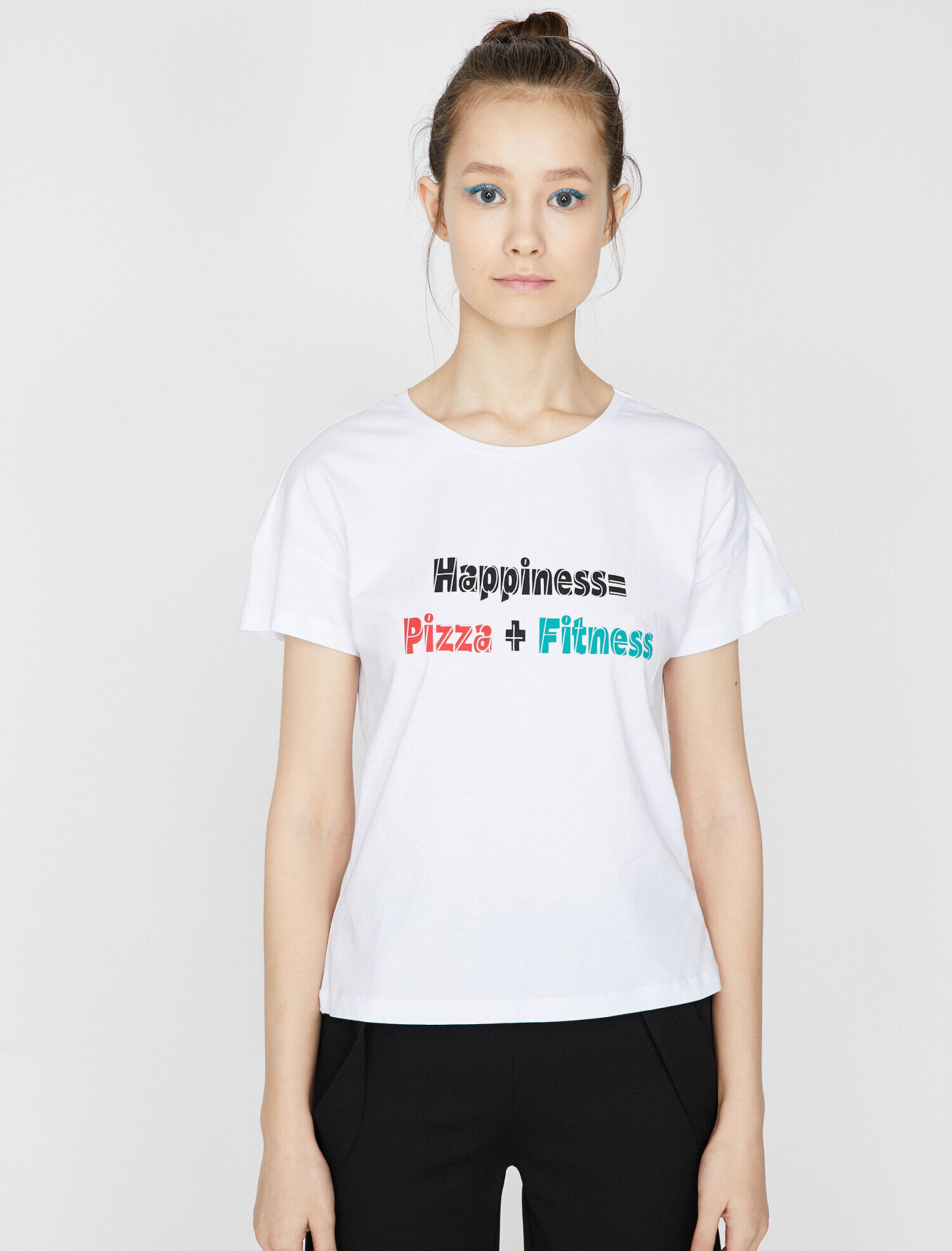   Yazılı Baskılı Tişört