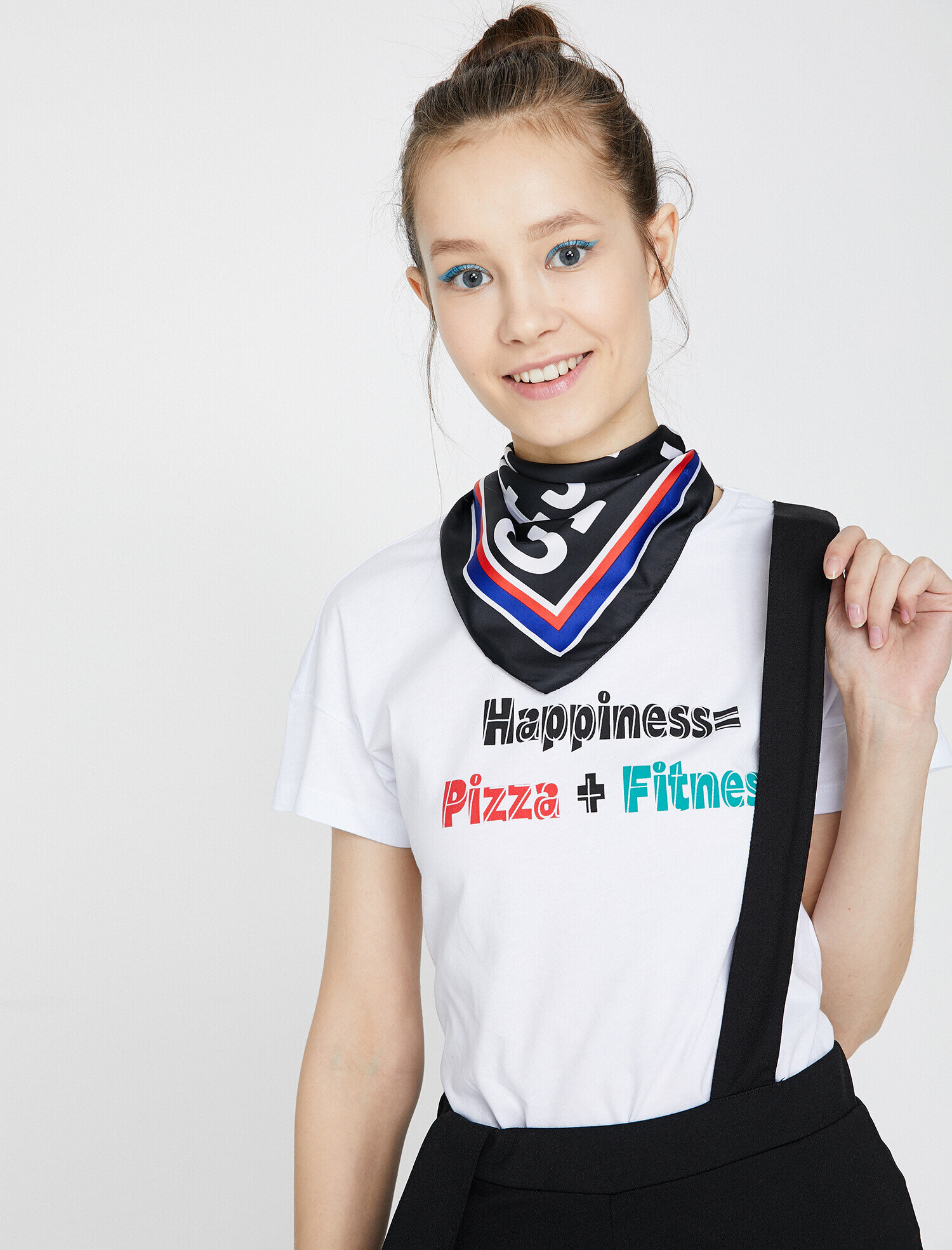   Yazılı Baskılı Tişört