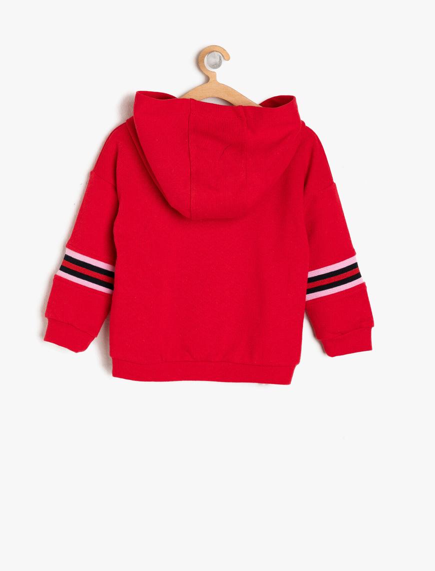  Kız Bebek Baskılı Sweatshirt