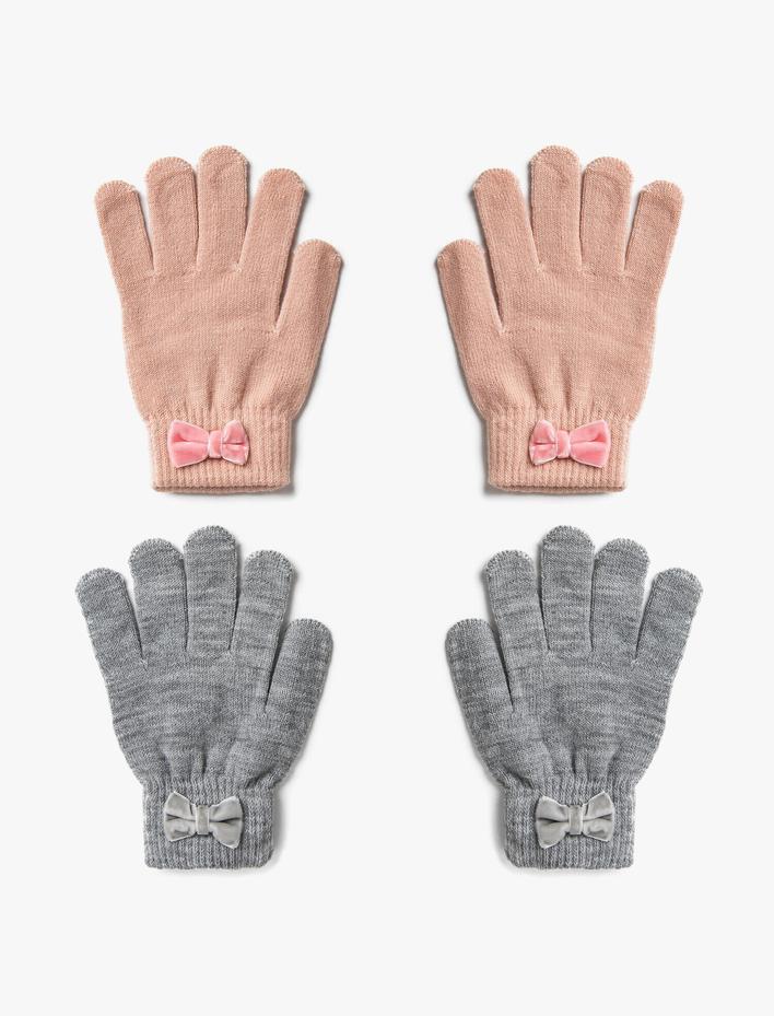 Kadın Fiyonk Detaylı Eldiven