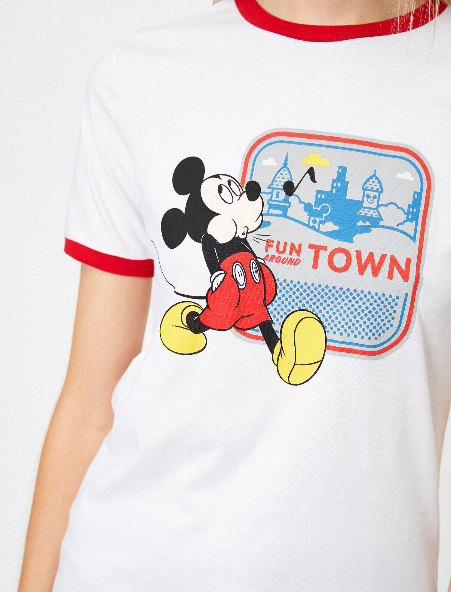   Disney Lisanslı Pamuklu Kısa Kollu Tişört