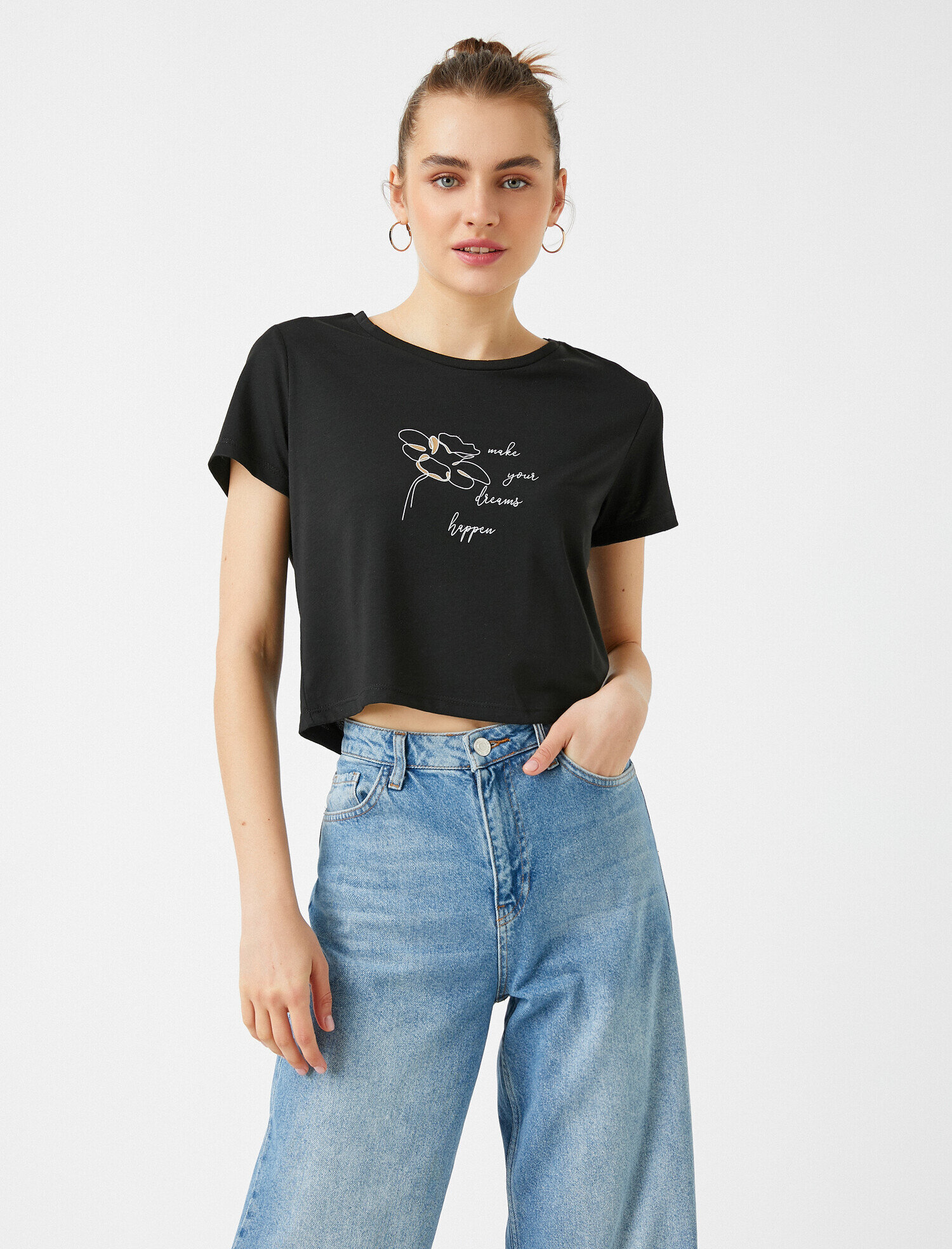   Yazılı Baskılı Tişört