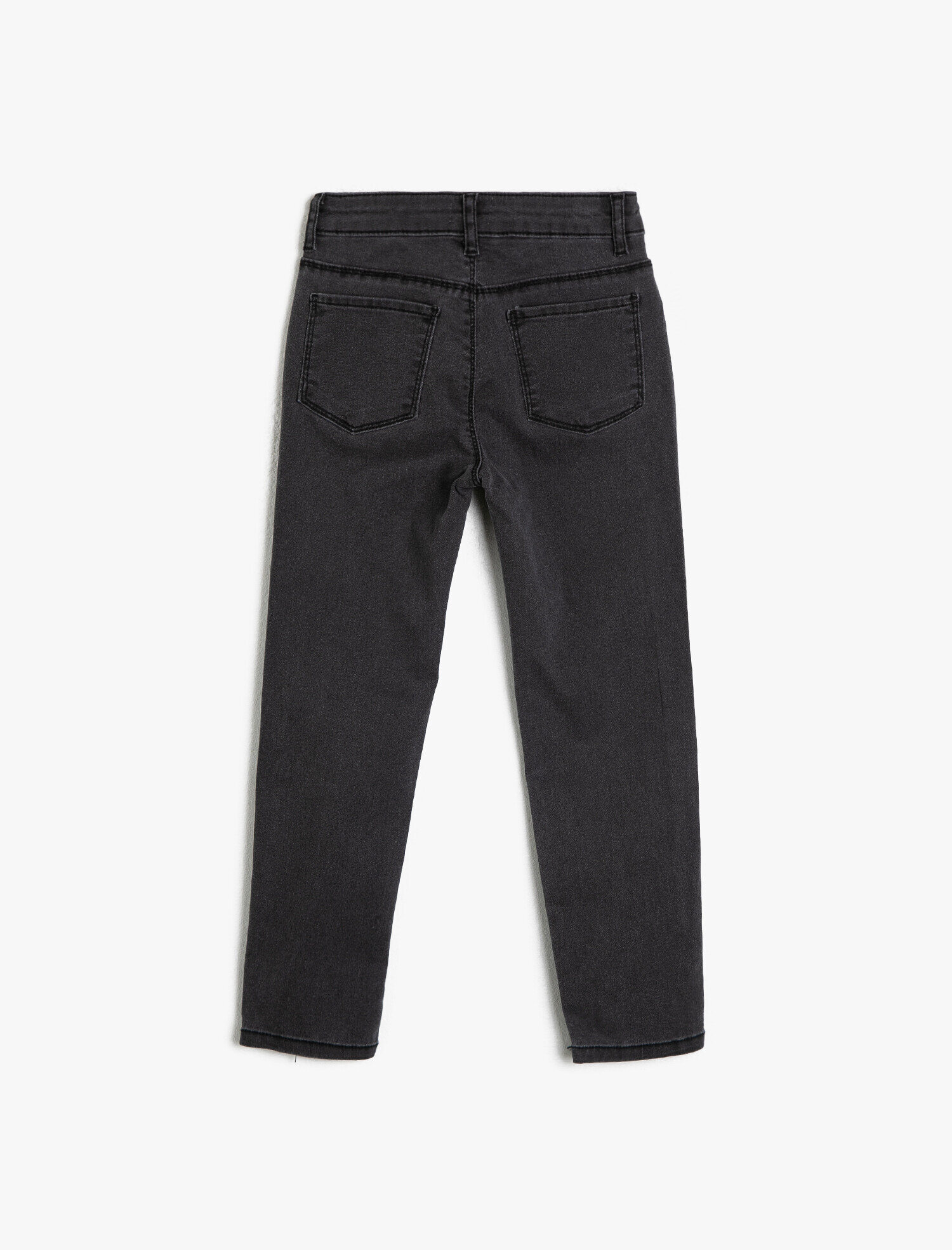  Erkek Çocuk Kot Pantolon Pamuk Karışımlı Cepli - Loose Jean