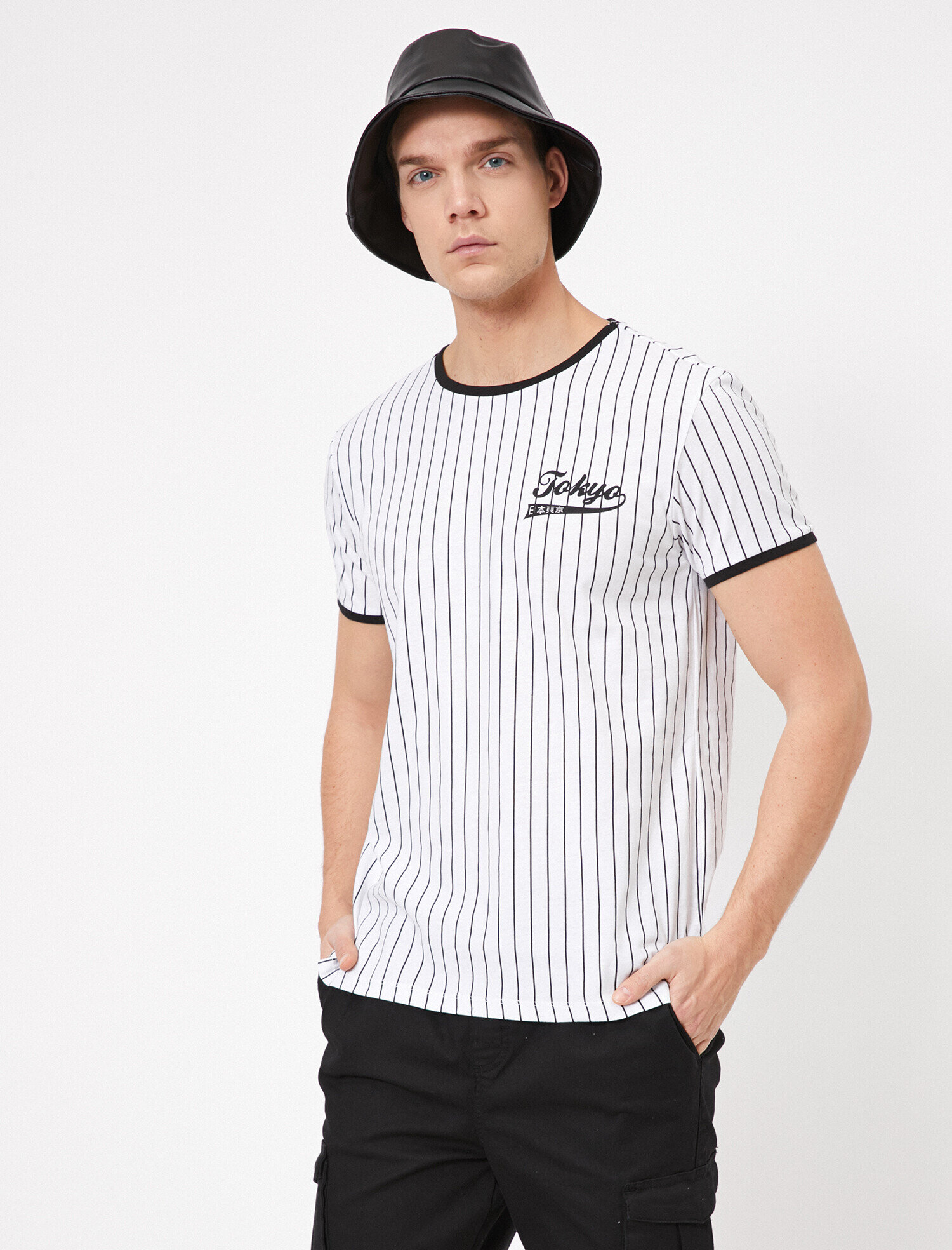   Baskılı Tişört Kısa Kollu