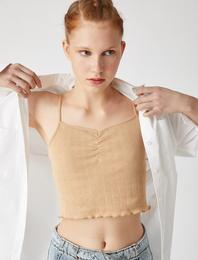 Crop Atlet Pamuklu Tanktop