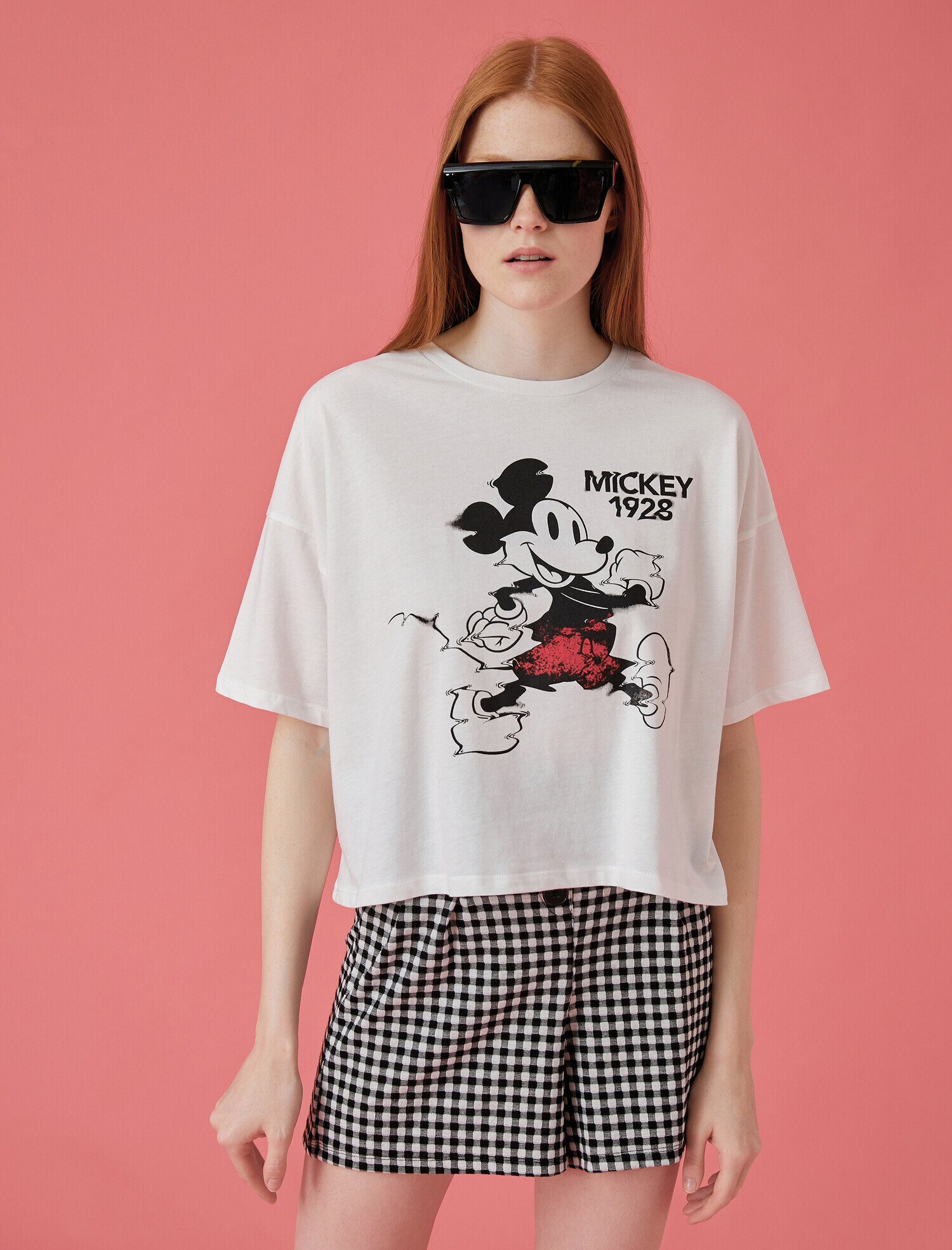   Mickey Mouse Tişört Lisanslı Pamuklu