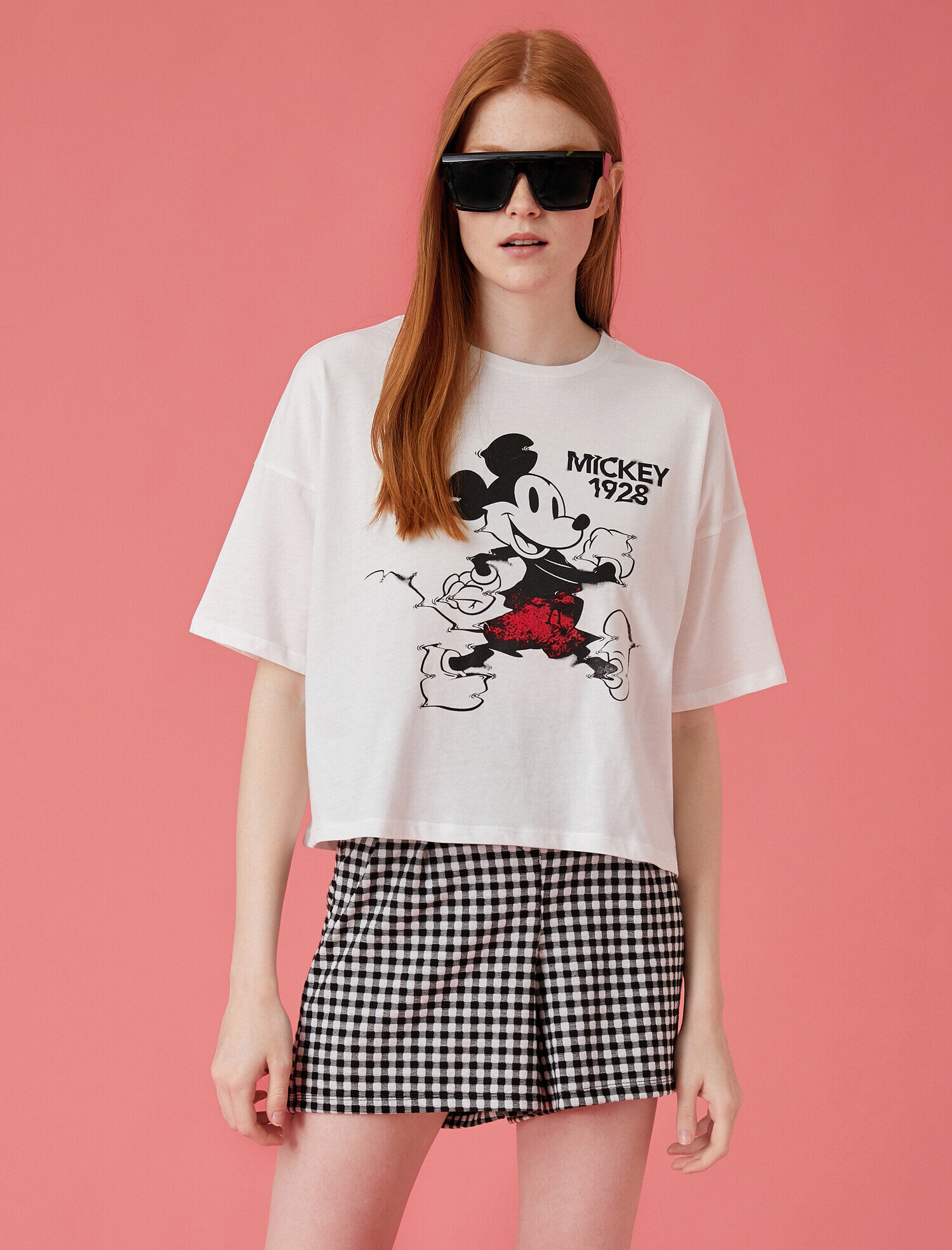   Mickey Mouse Tişört Lisanslı Pamuklu