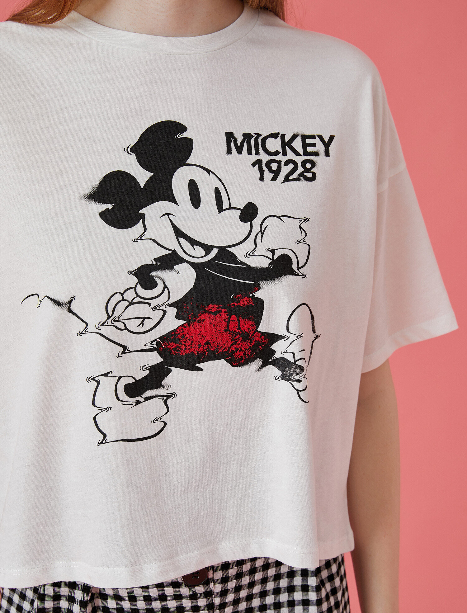   Mickey Mouse Tişört Lisanslı Pamuklu
