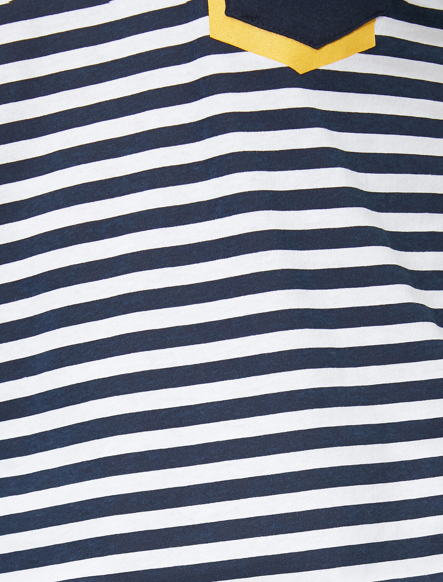   Çizgili Tişört Kısa Kollu