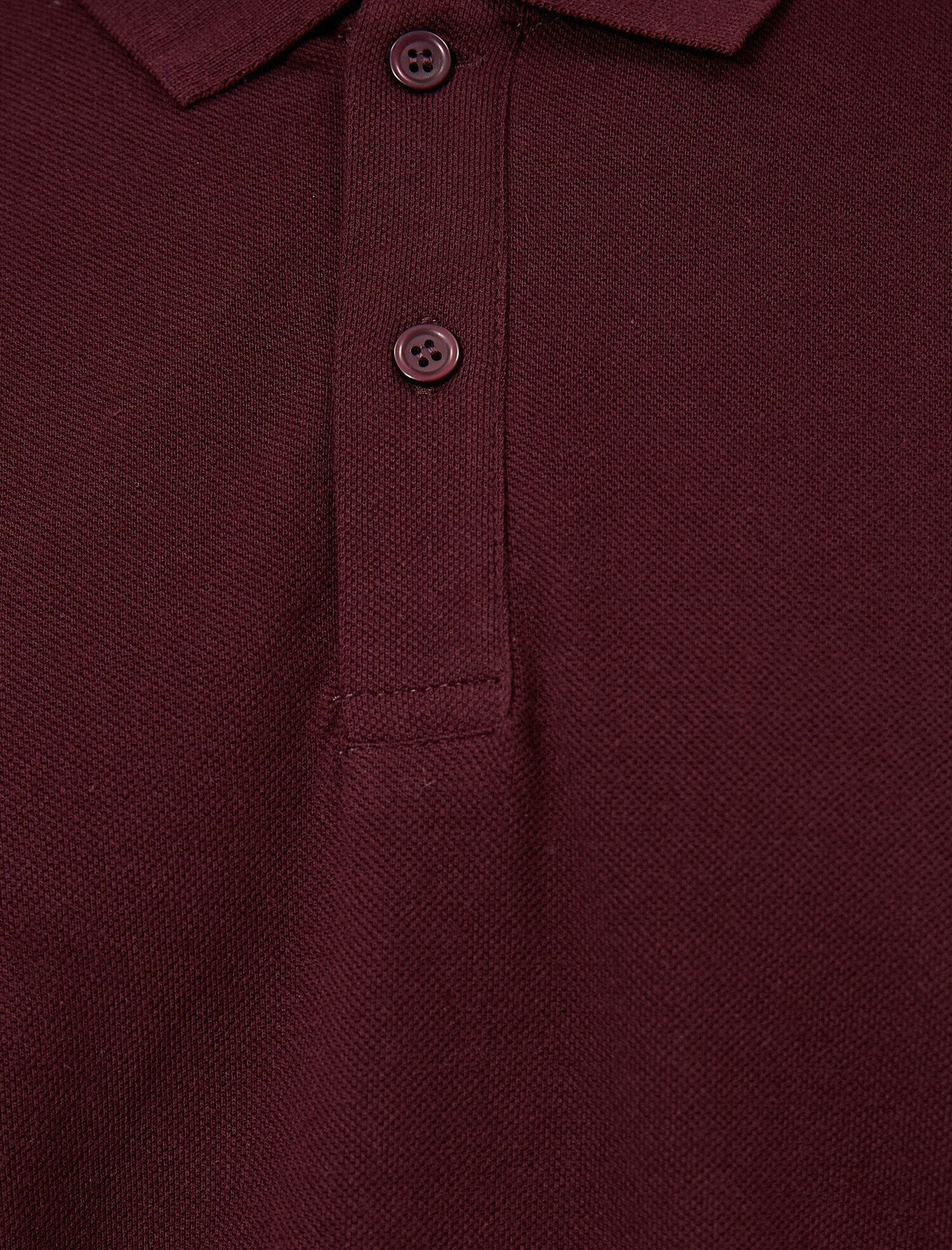   Polo Yaka Kısa Kollu Slim Fit Basic Tişört