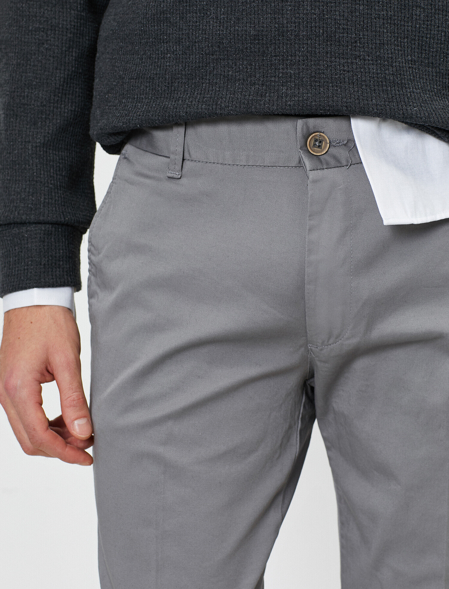 Koton Cep Detaylı Slim Fit Pantolon. 5