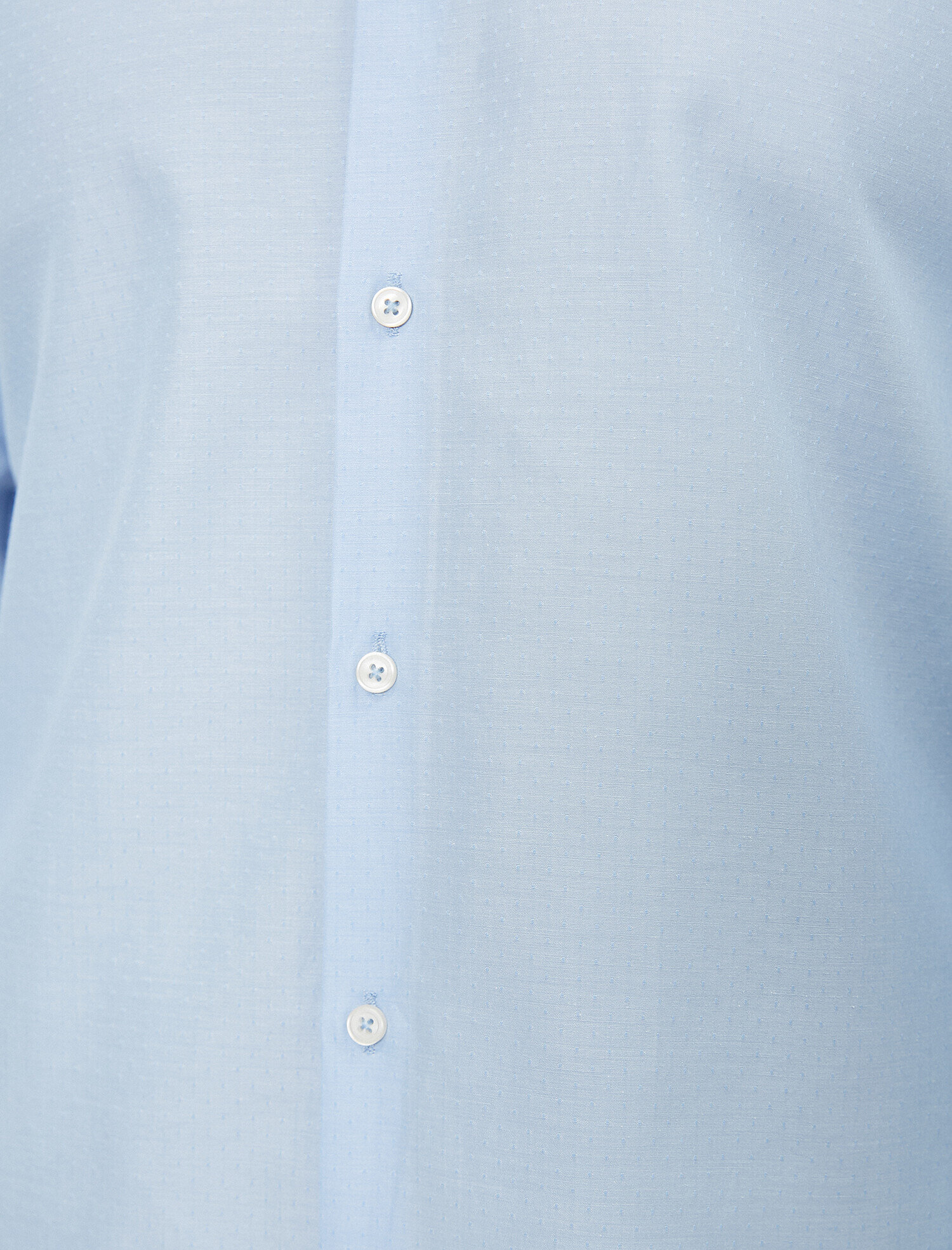   Klasik Yaka Uzun Kollu Slim Fit Smart Gömlek Non Iron