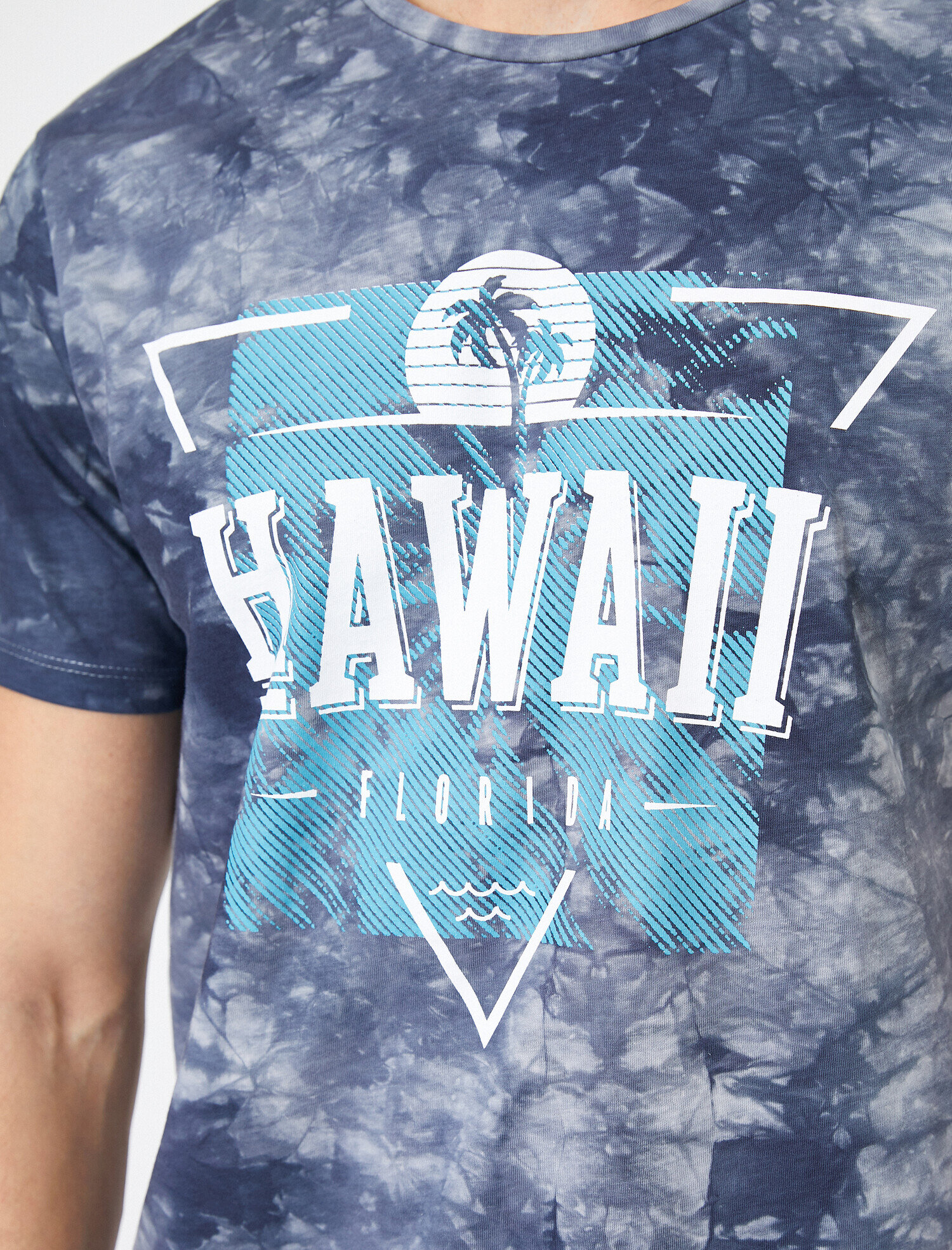   Baskılı Tişört Kısa Kollu