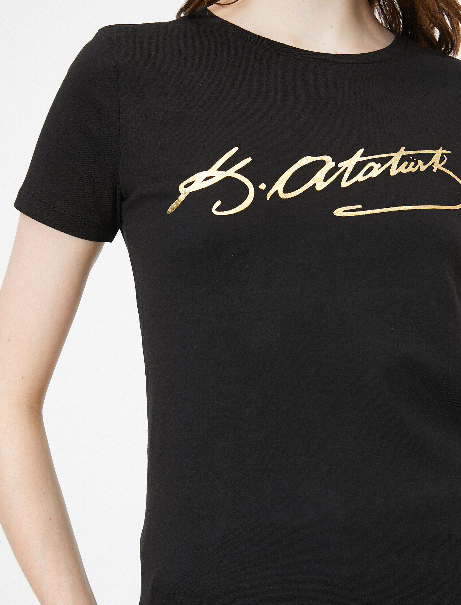   Atatürk İmzası Baskılı Tişört