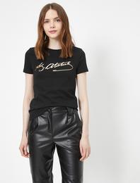 Atatürk İmzası Baskılı Tişört