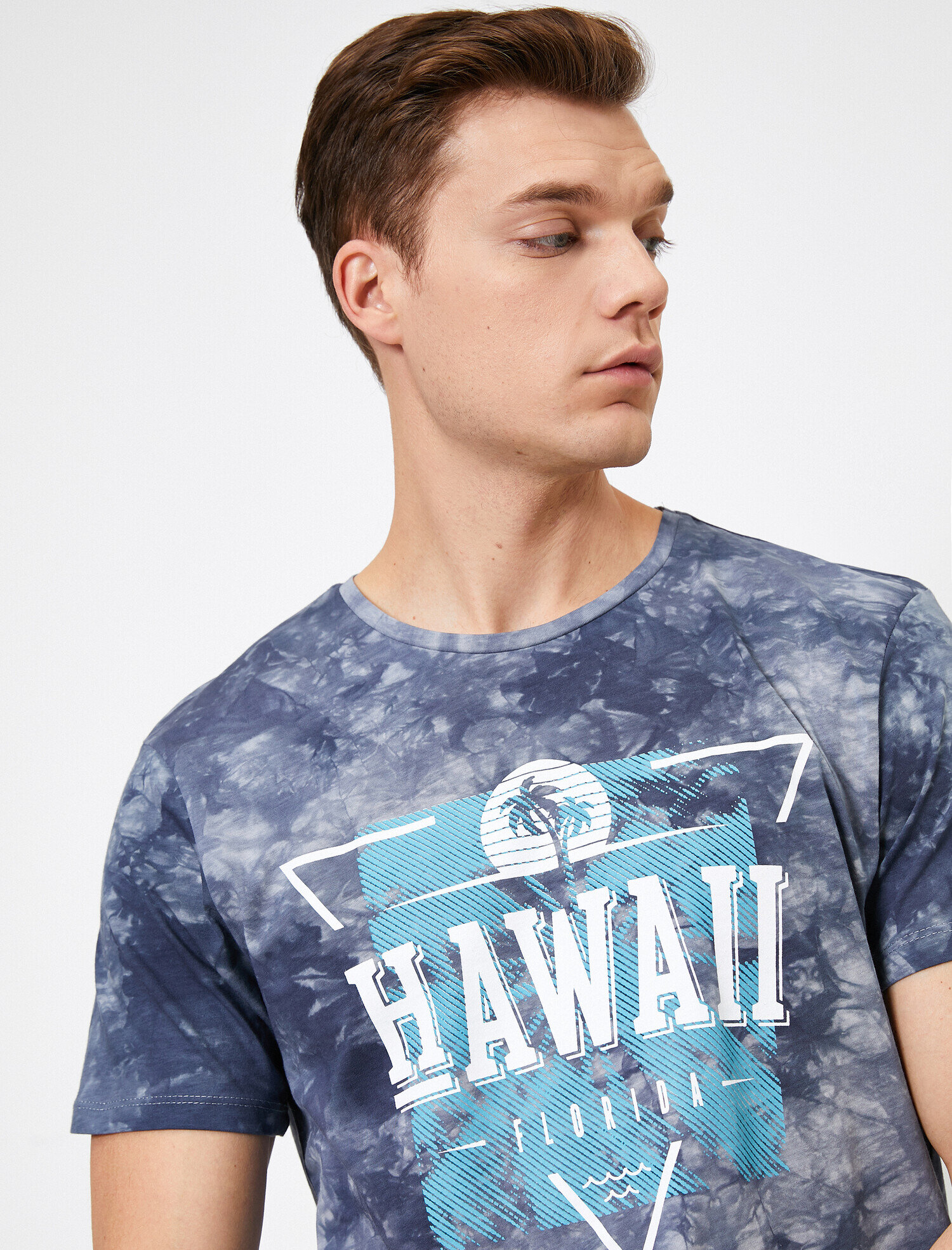   Baskılı Tişört Kısa Kollu