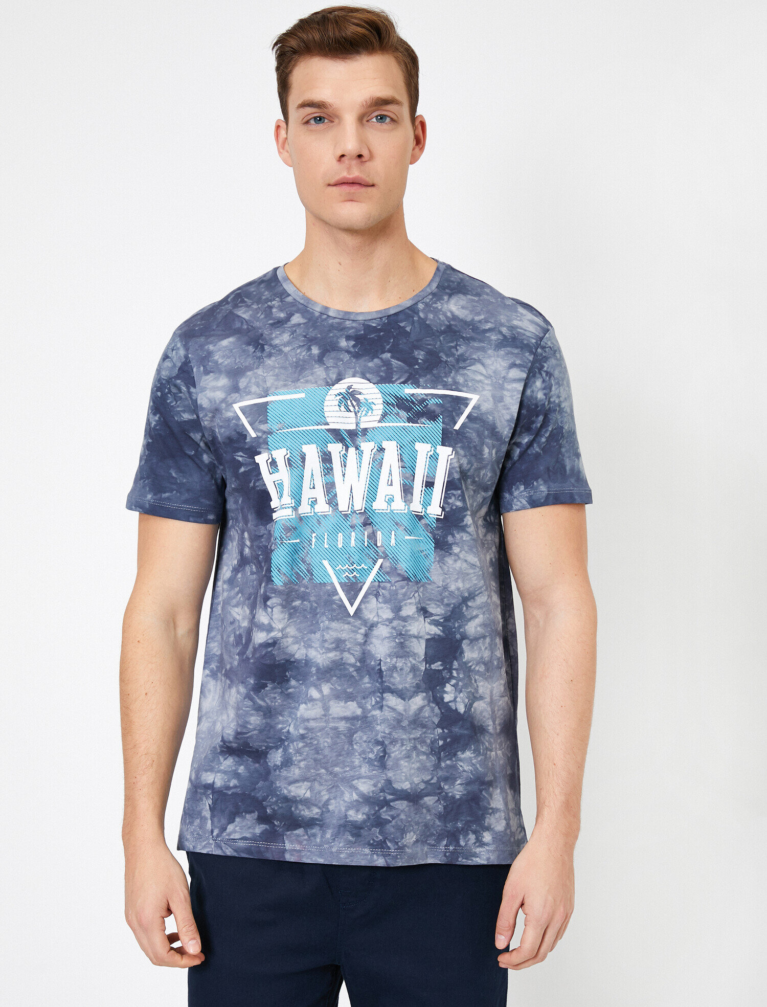   Baskılı Tişört Kısa Kollu