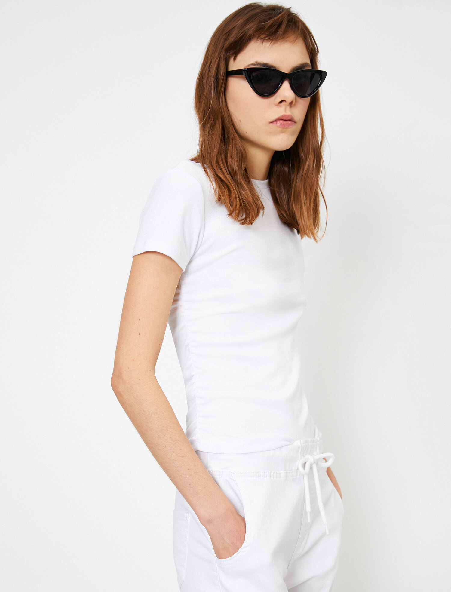   Bisiklet Yaka Tişört