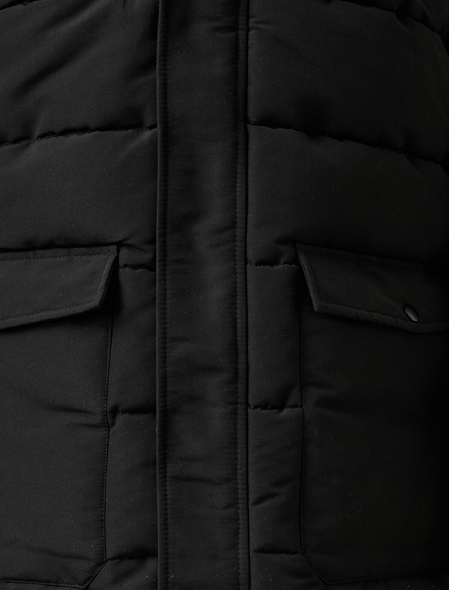   Suni Kürk Kapüşonlu Kışlık Parka