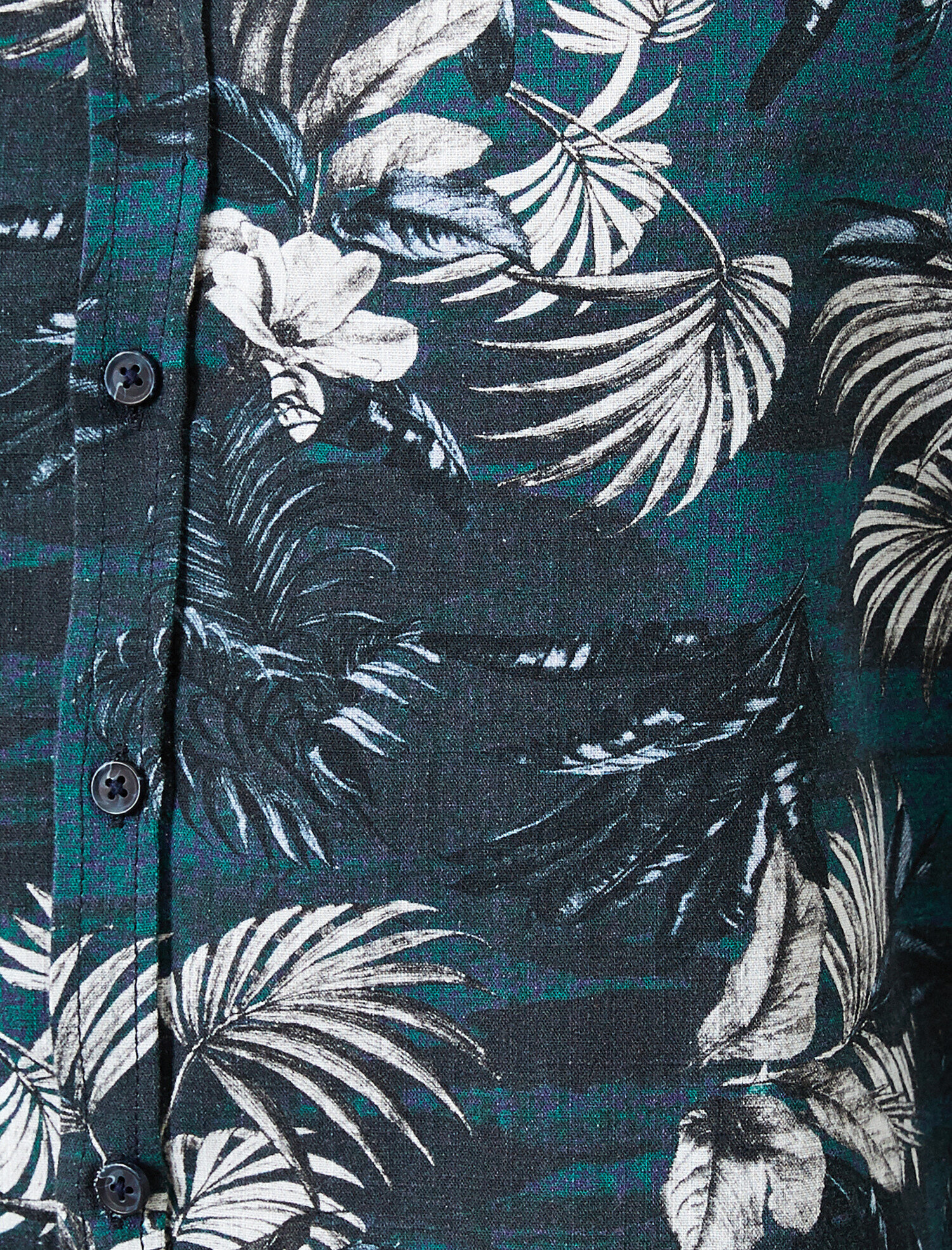   Pamuklu Baskılı Gömlek