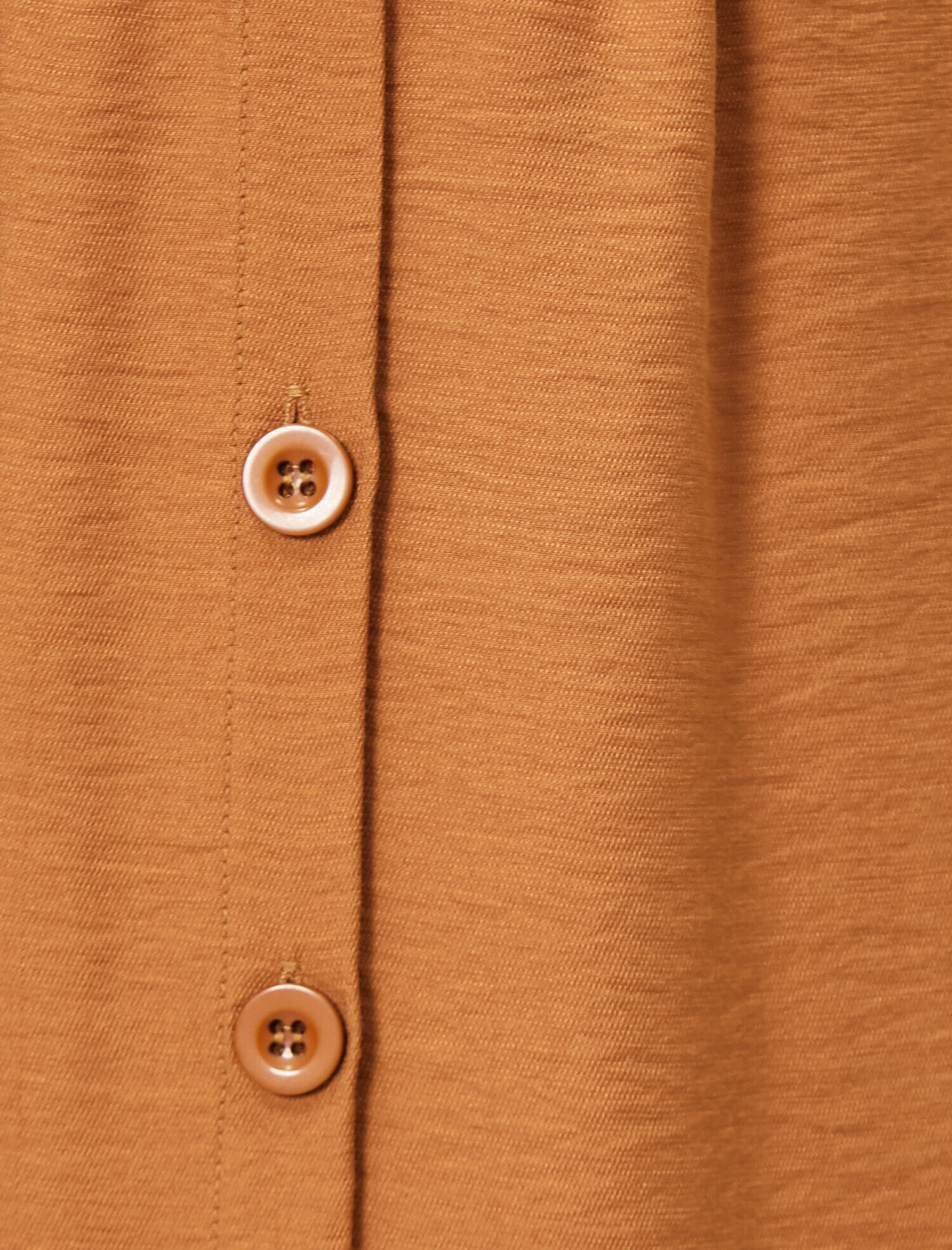   Normal Bel Düğme Detaylı Fırfır Detaylı Uzun Etek