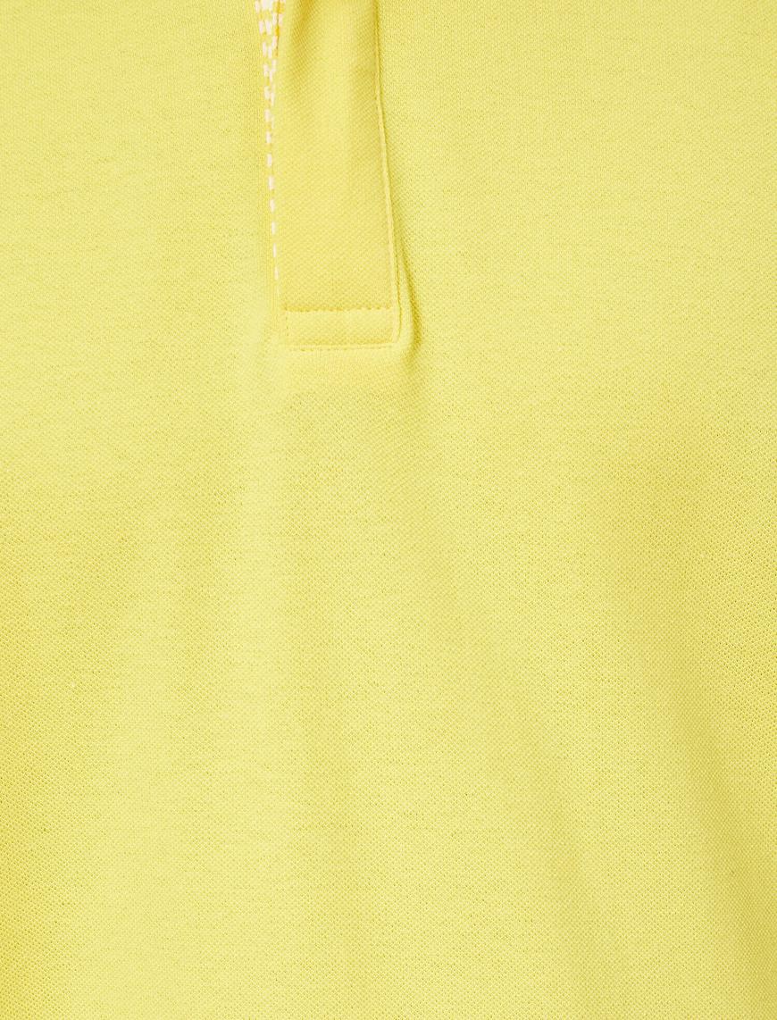   Polo Yaka Kısa Kollu Basic Tişört