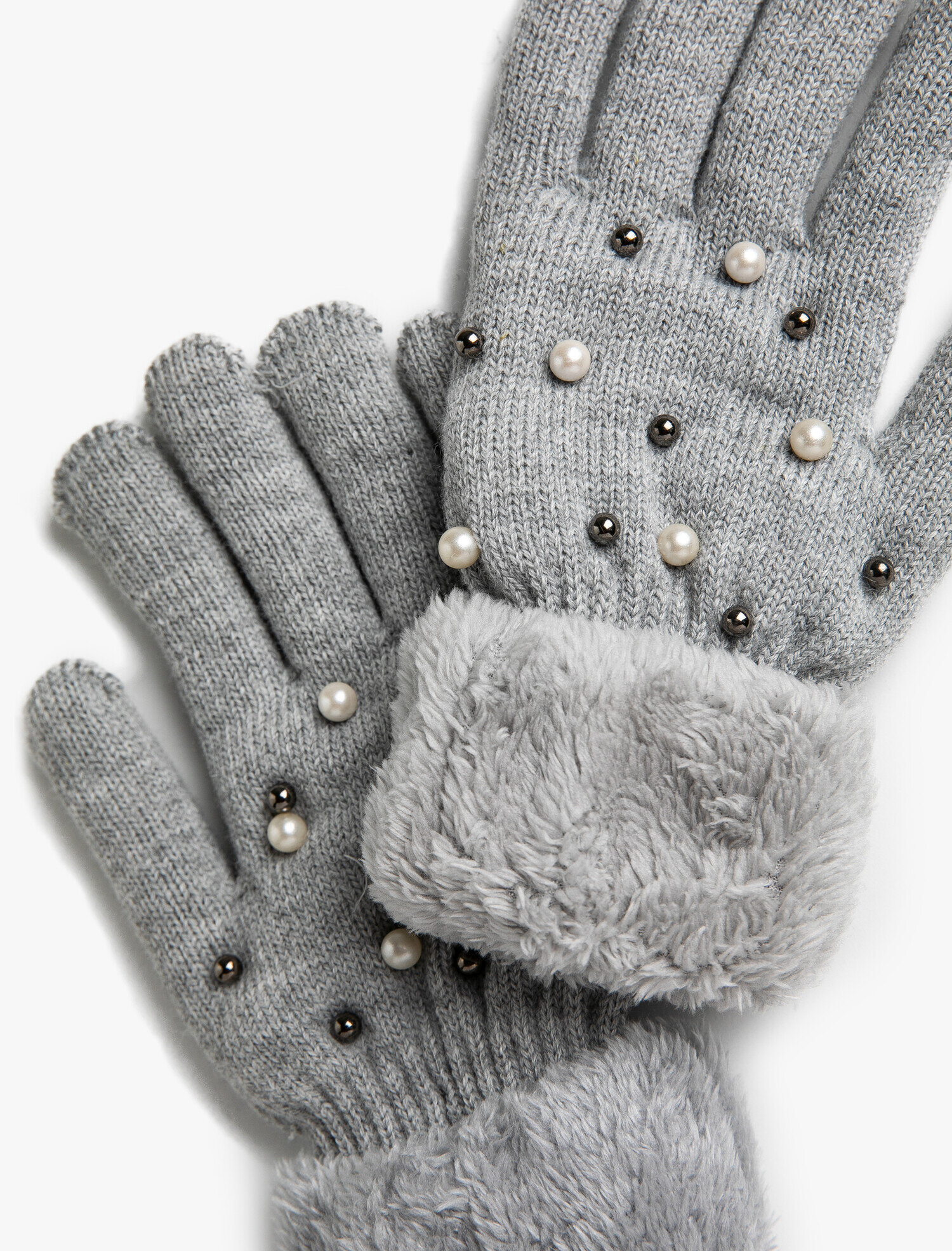  Kadın İnci Detaylı Eldiven