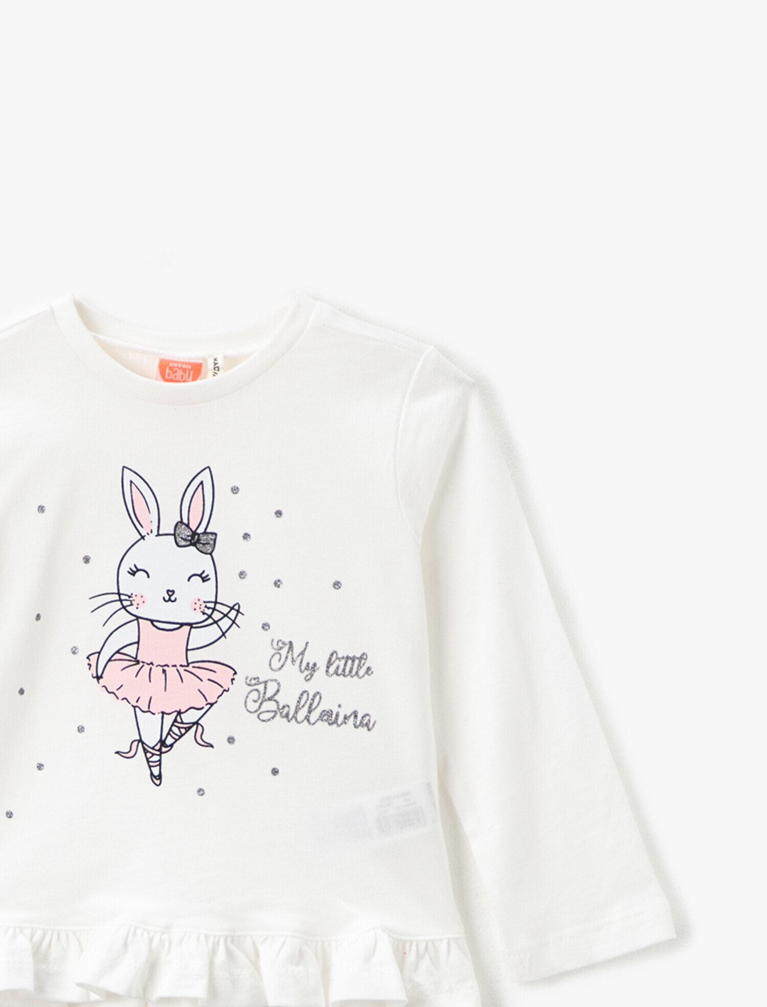  Kız Bebek Kız Bebek Pamuklu Baskılı Takım