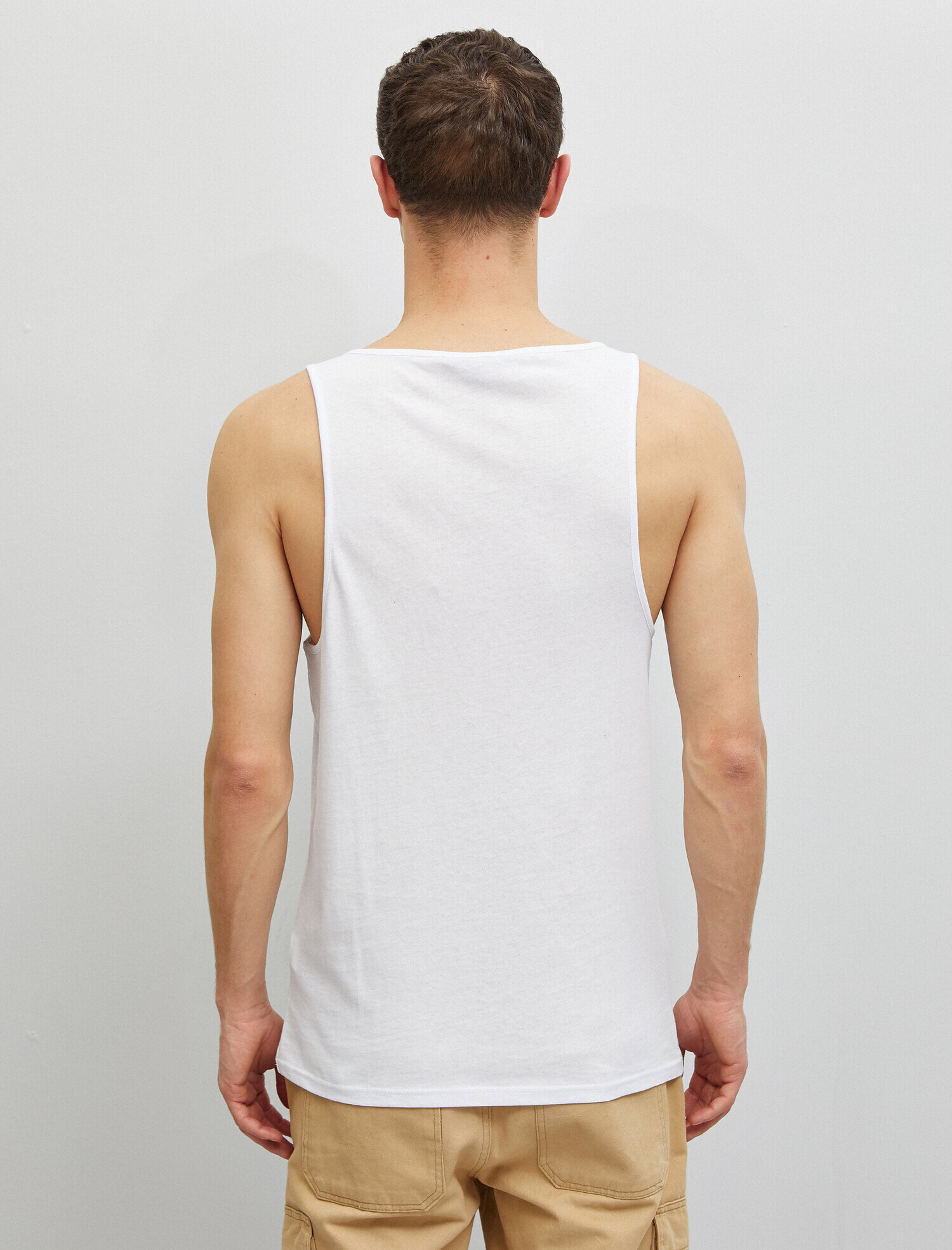 Yuvarlak Yaka Kolsuz Basic Atlet