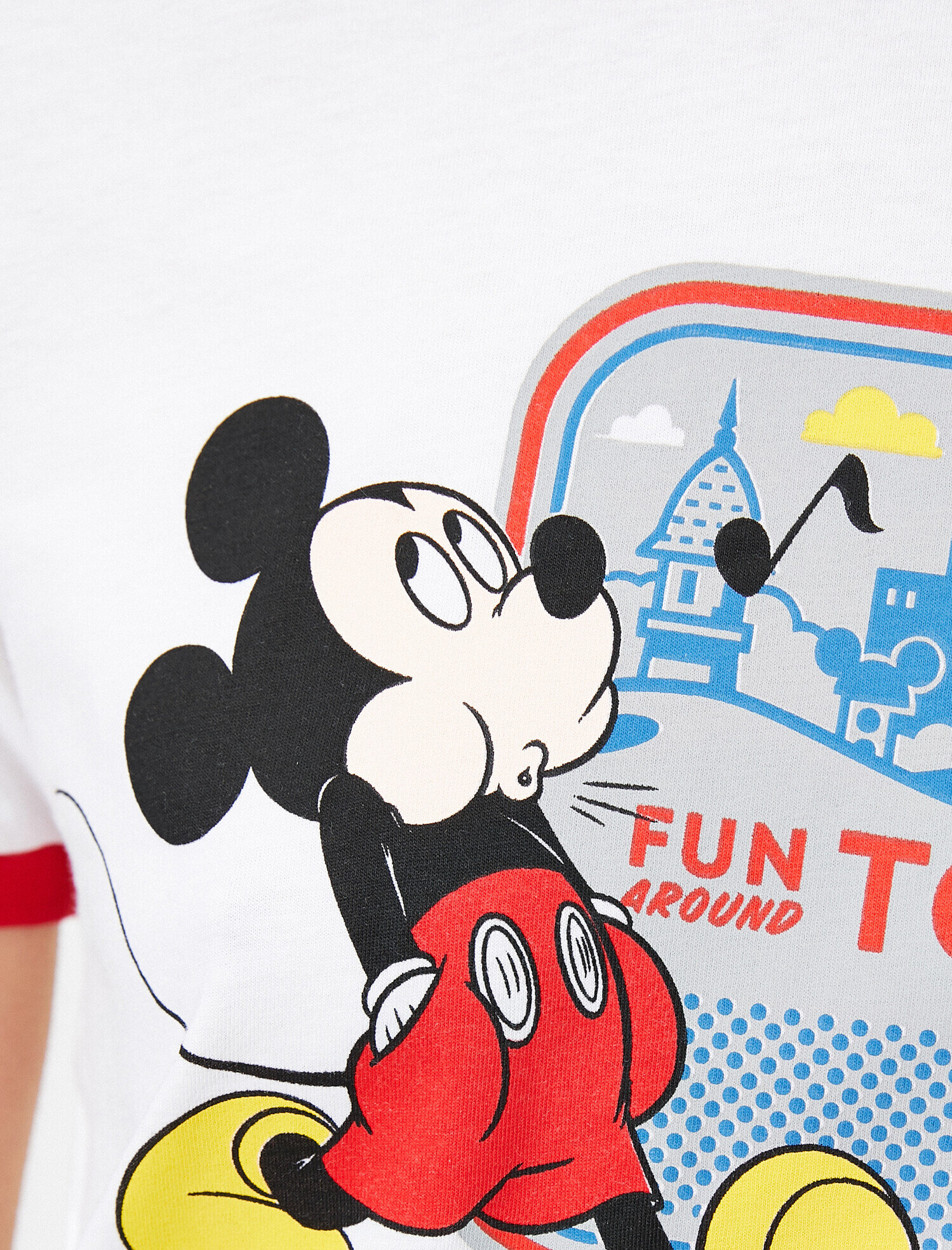  Disney Lisanslı Pamuklu Kısa Kollu Tişört