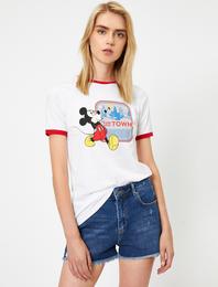 Disney Lisanslı Pamuklu Kısa Kollu Tişört