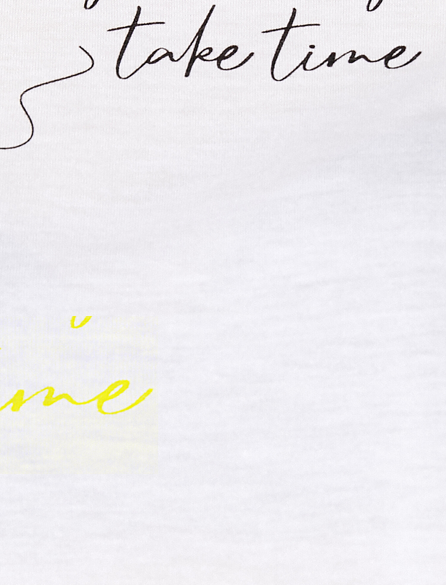   Sloganlı Tişört Bisiklet Yaka Kısa Kollu