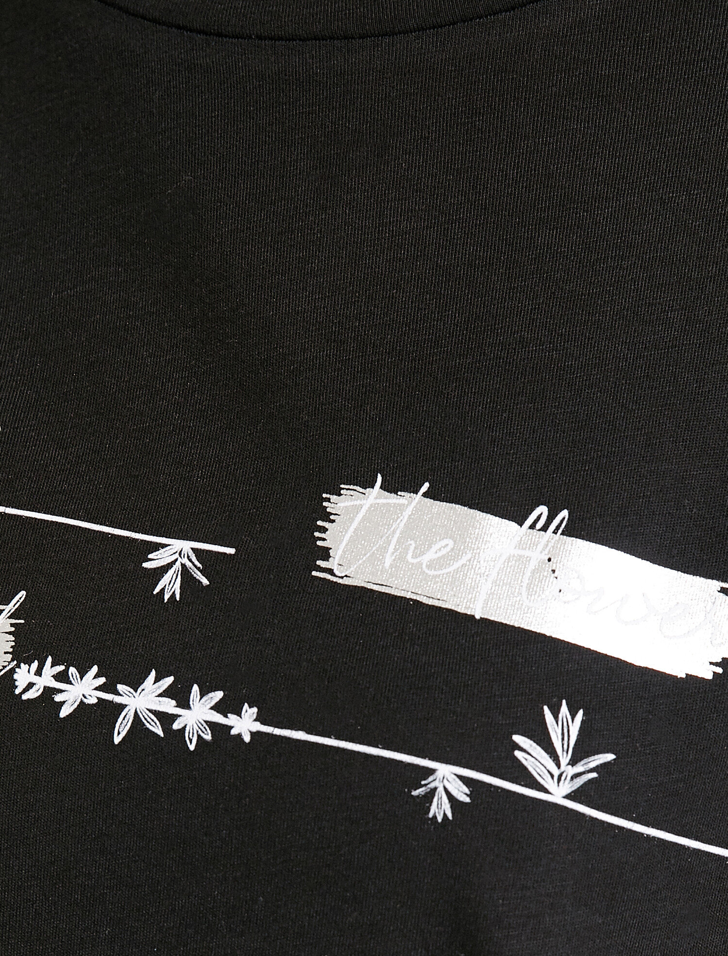   Baskılı Tişört Bisiklet Yaka