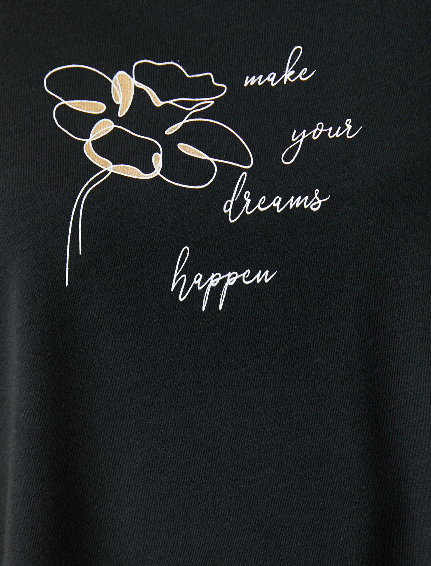   Yazılı Baskılı Tişört