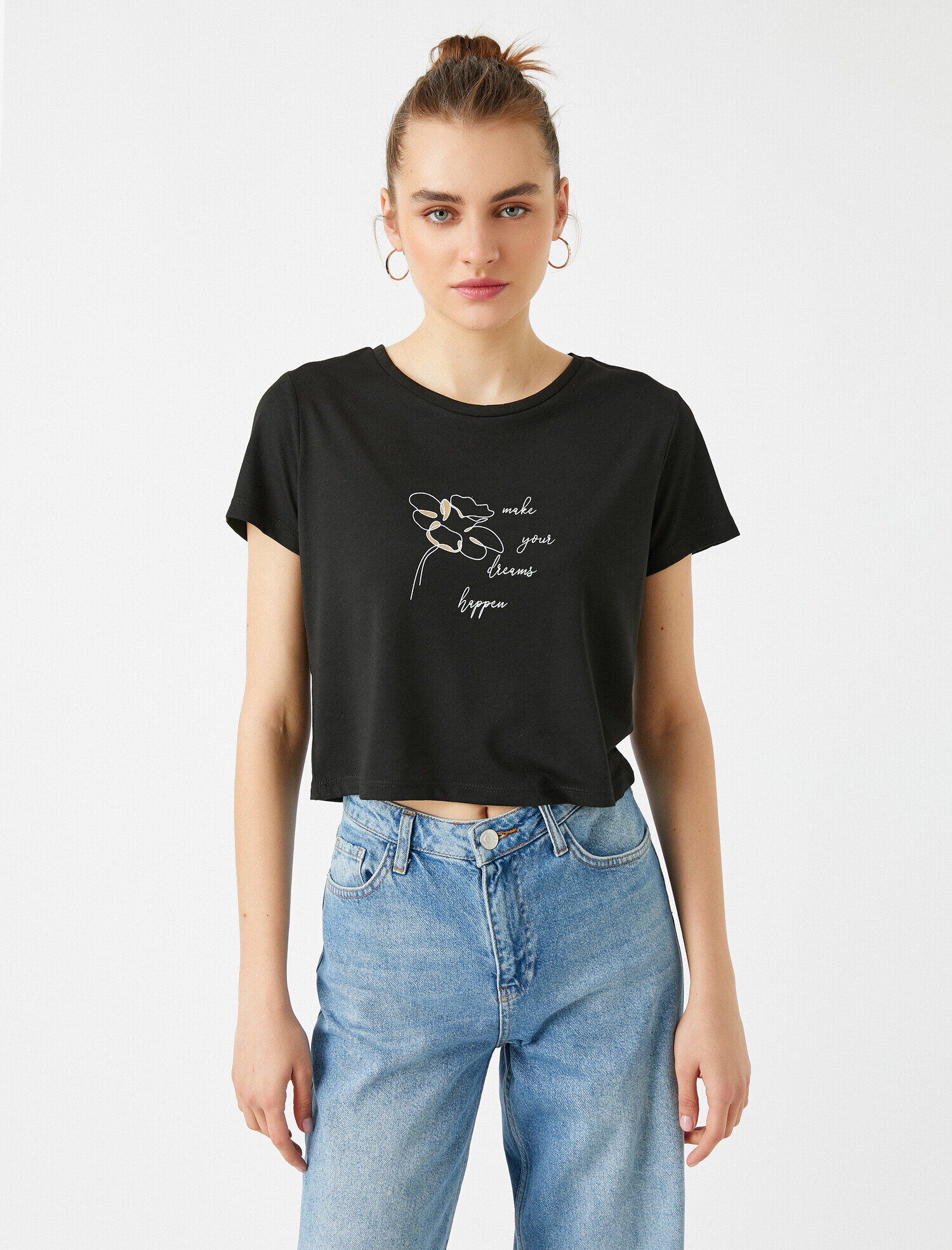   Yazılı Baskılı Tişört