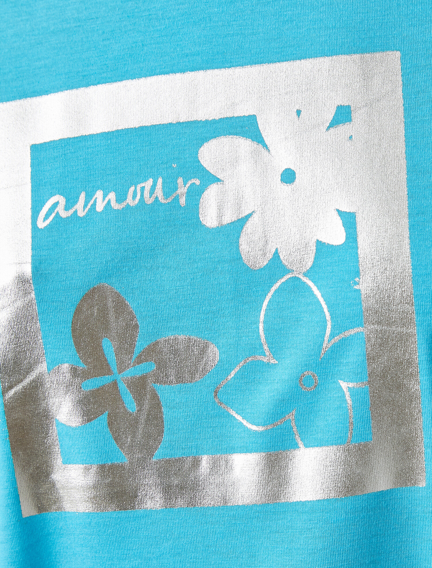   Kısa Kollu Baskılı Tişört