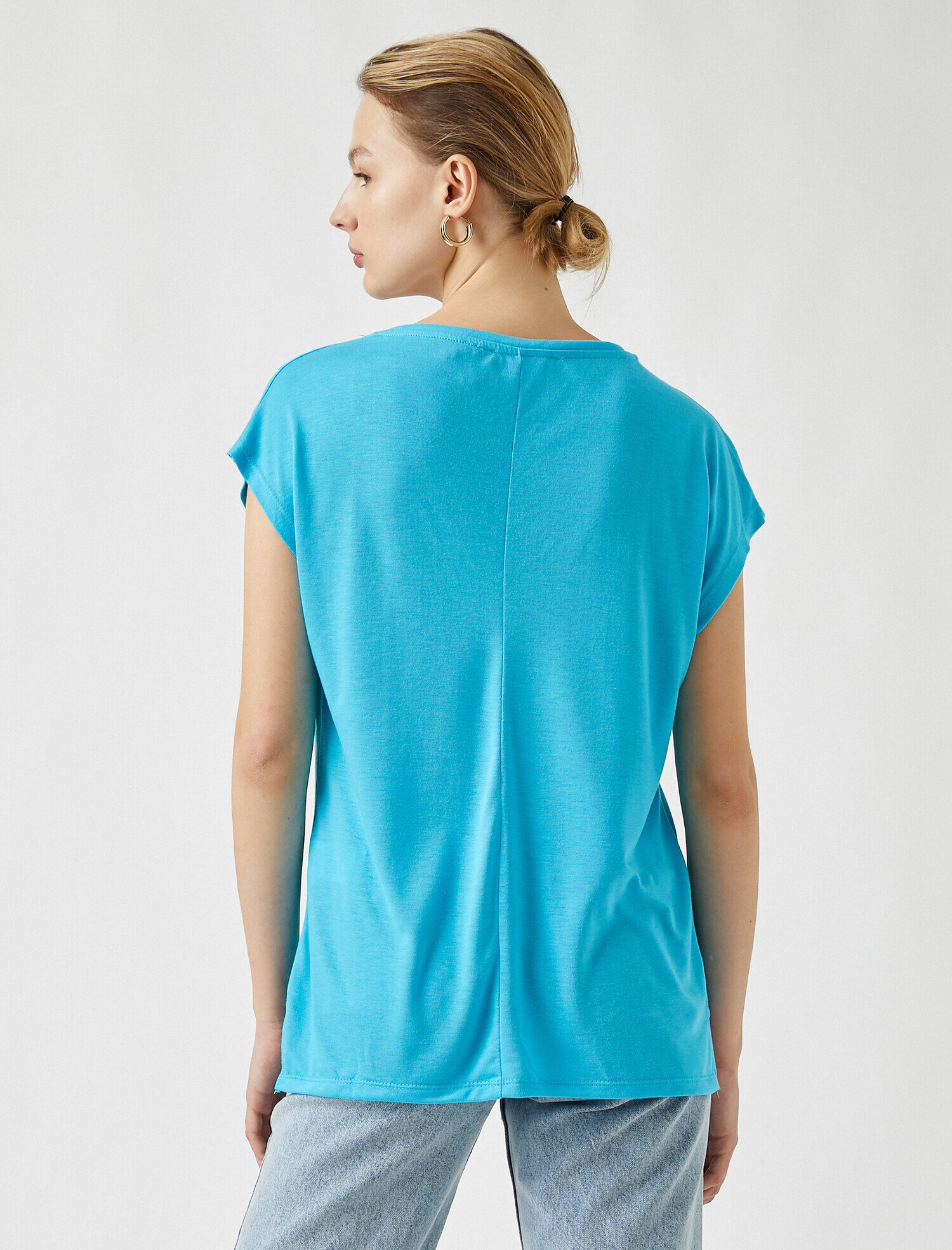   Kısa Kollu Baskılı Tişört