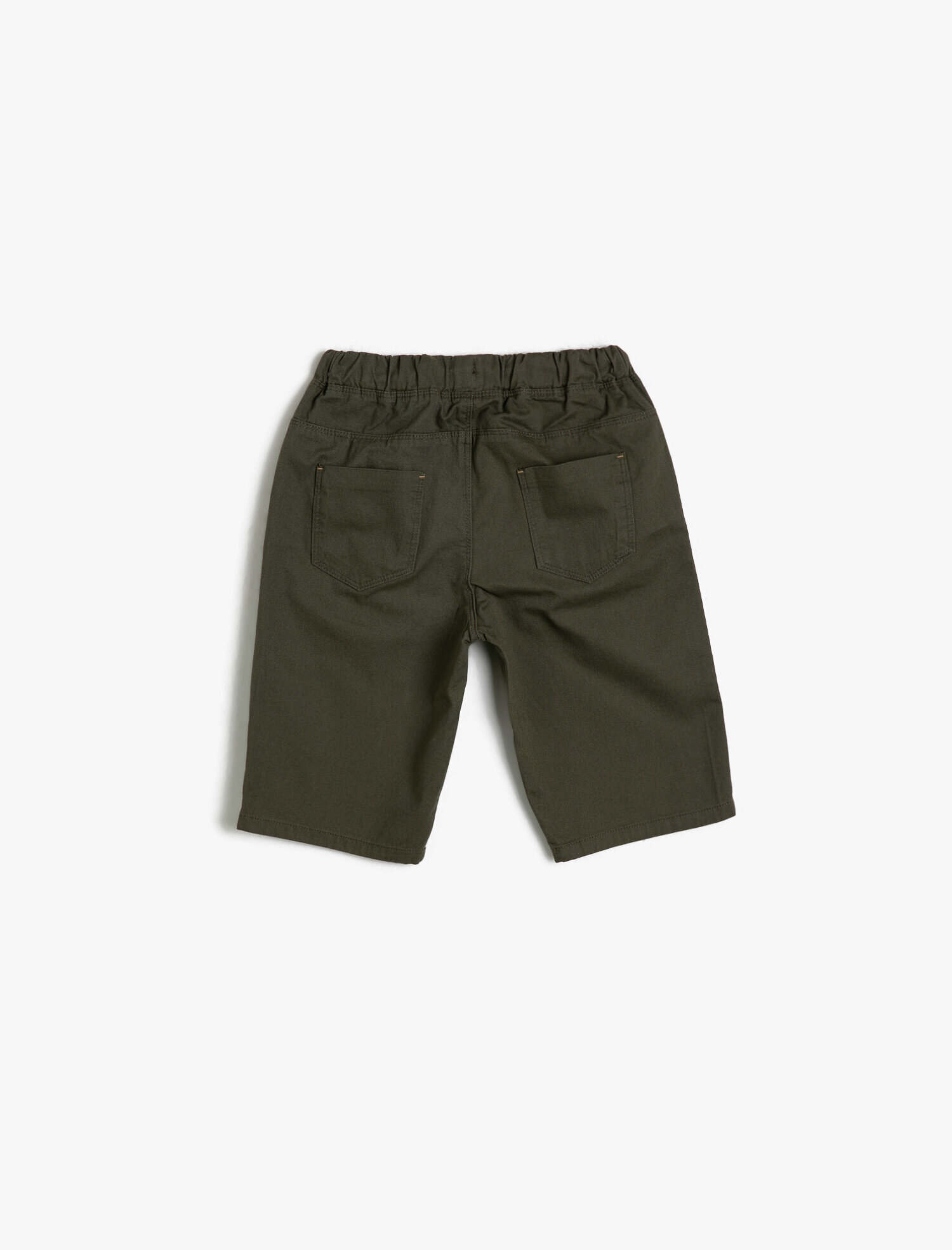  Erkek Çocuk Beli Lastikli Kordonlu Normal Bel Cepli Şort