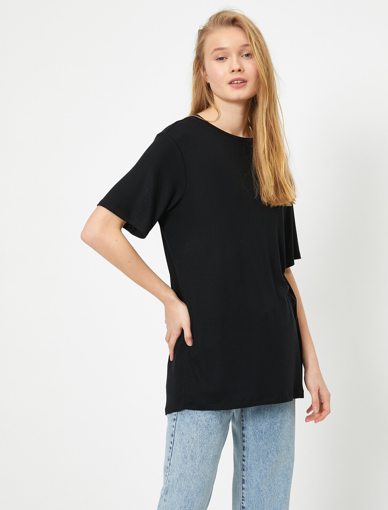   Bisiklet Yaka Tişört