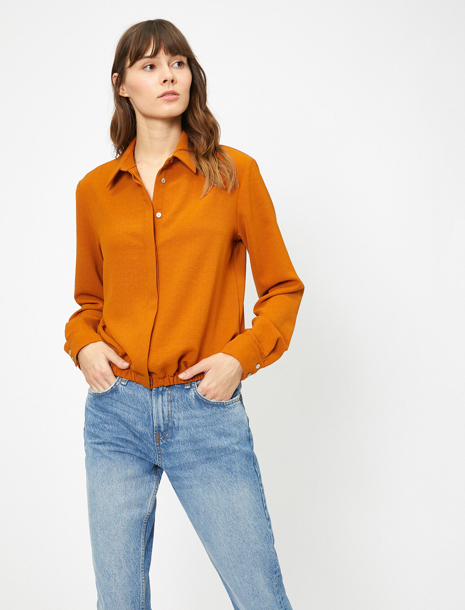   Klasik Yaka Uzun Kollu Gömlek