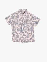 Desenli Gömlek Kısa Kollu