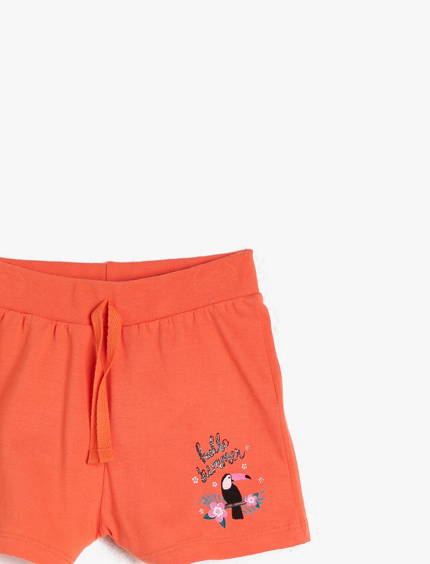  Kız Çocuk Baskılı Şort