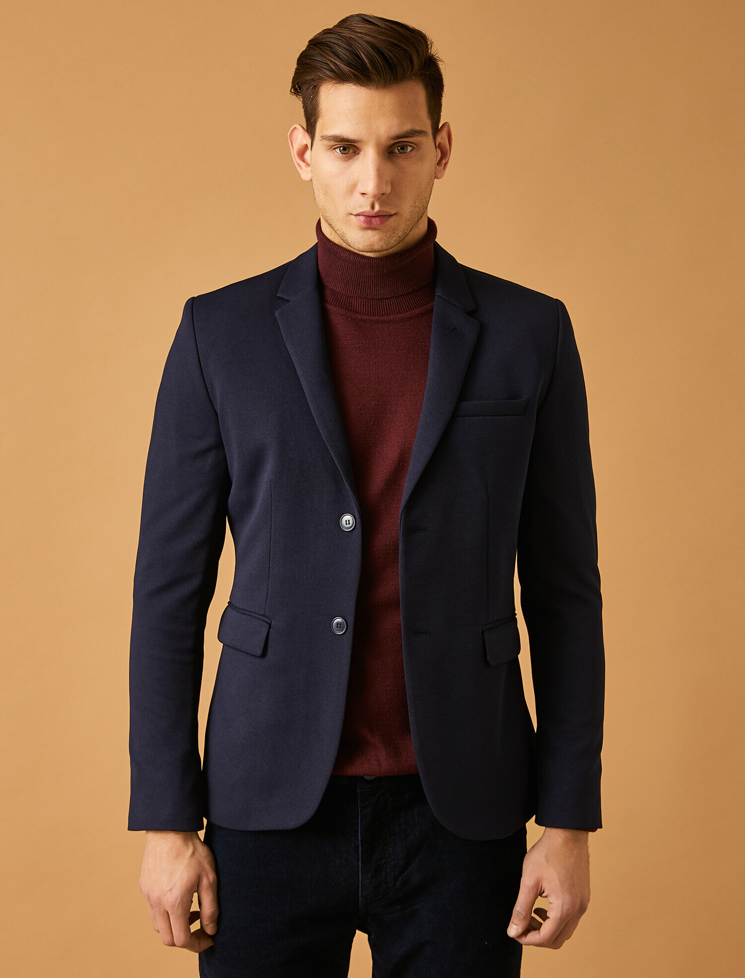   Cep Detaylı Düğmeli Smart Blazer Ceket