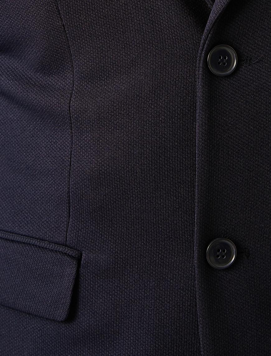   Cep Detaylı Düğmeli Smart Blazer Ceket