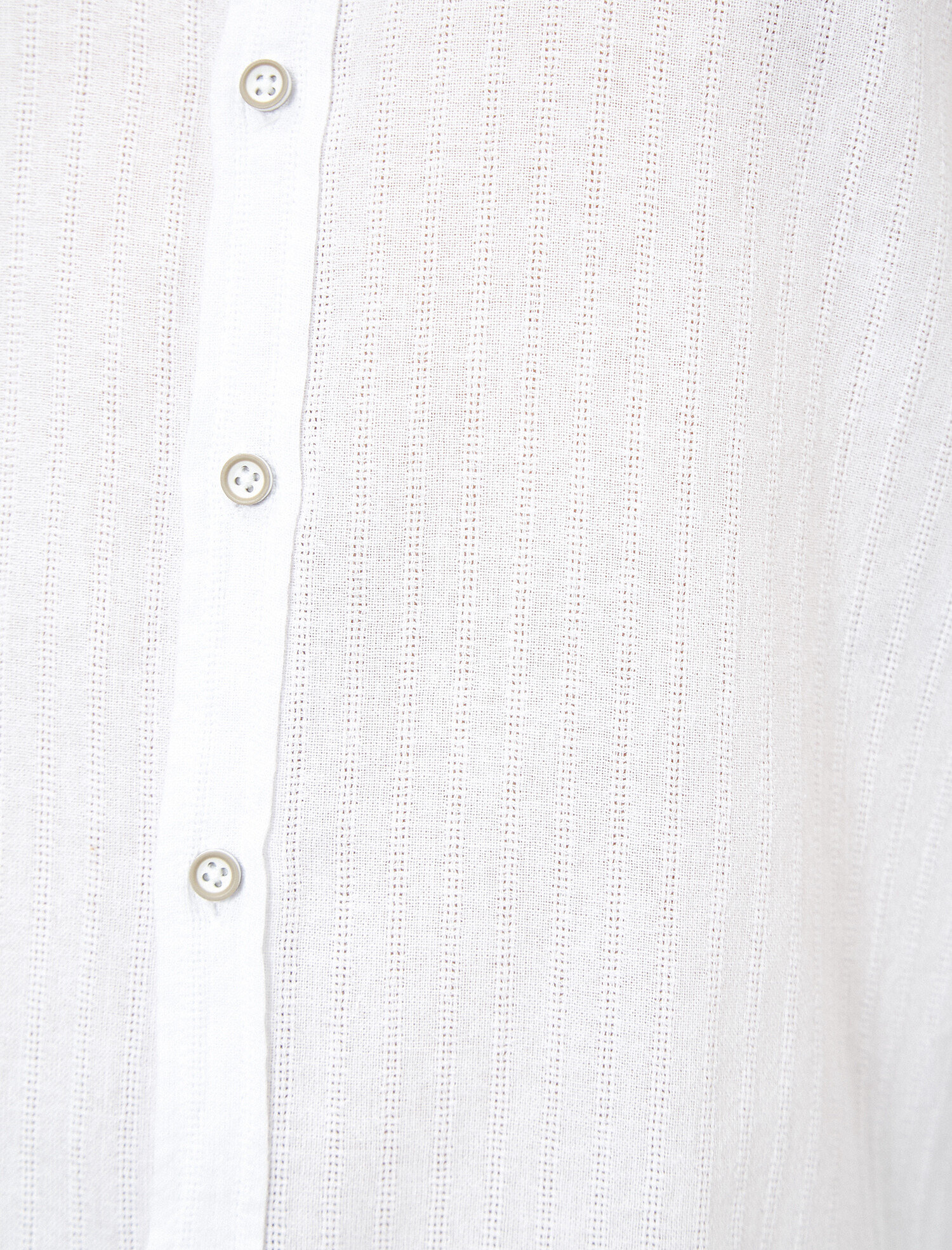   Çizgili Dokulu Kumaş Regular Fit Casual Gömlek