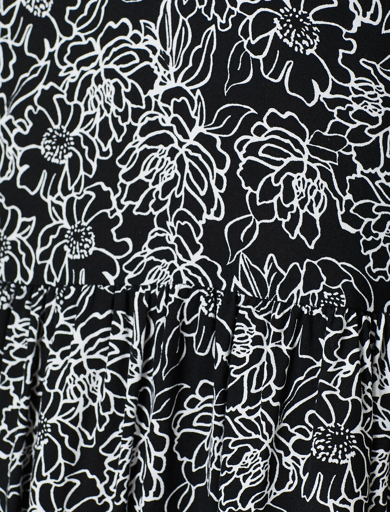 Koton Çiçek Desenli Dantel Yaka Detaylı Elbise. 6
