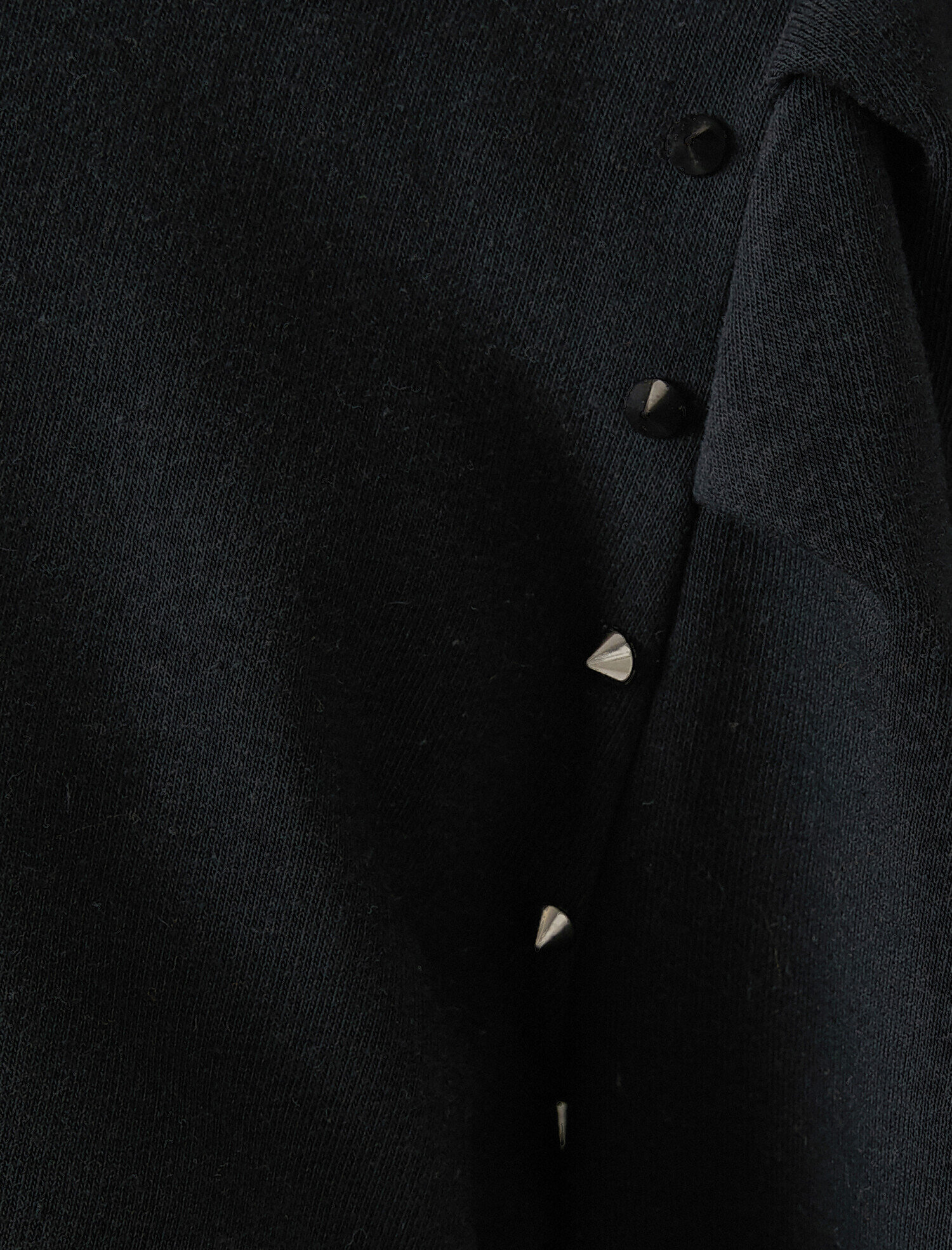   Zımbalı Balon Kol Sweatshirt