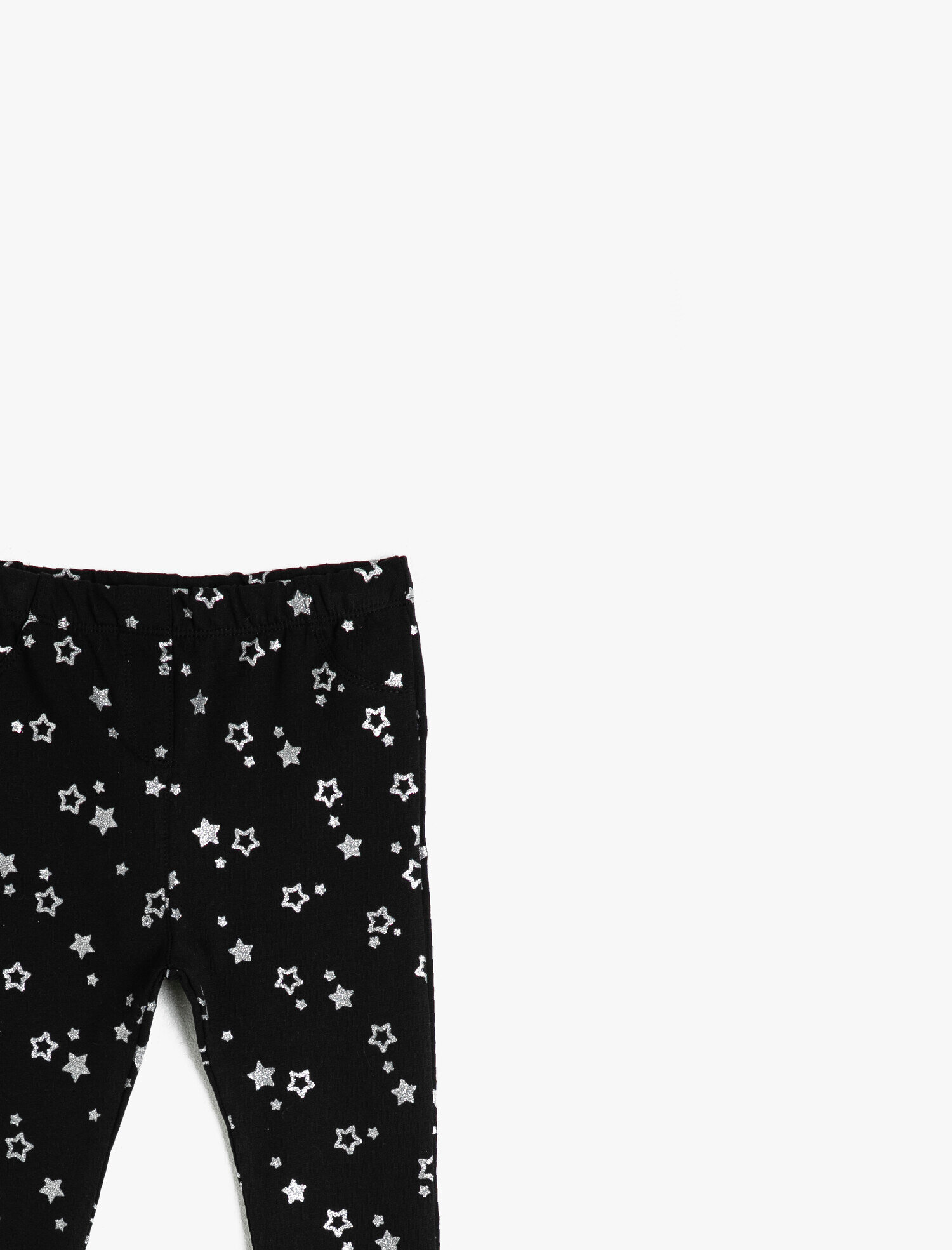  Kız Bebek Normal Bel Baskılı Tayt