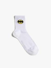 Batman Çorap Lisanslı Desenli Pamuklu