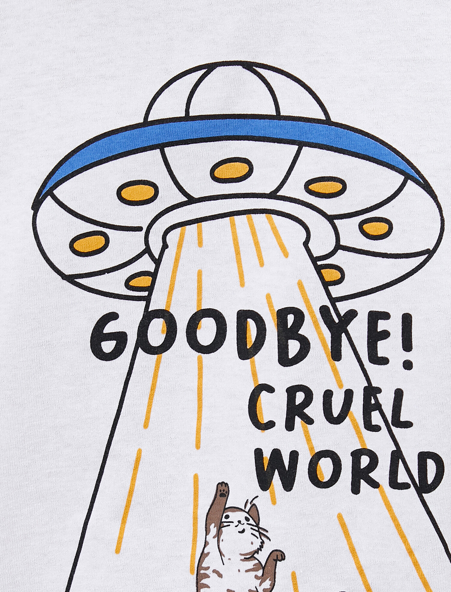   Baskılı Tişört Bisiklet Yaka